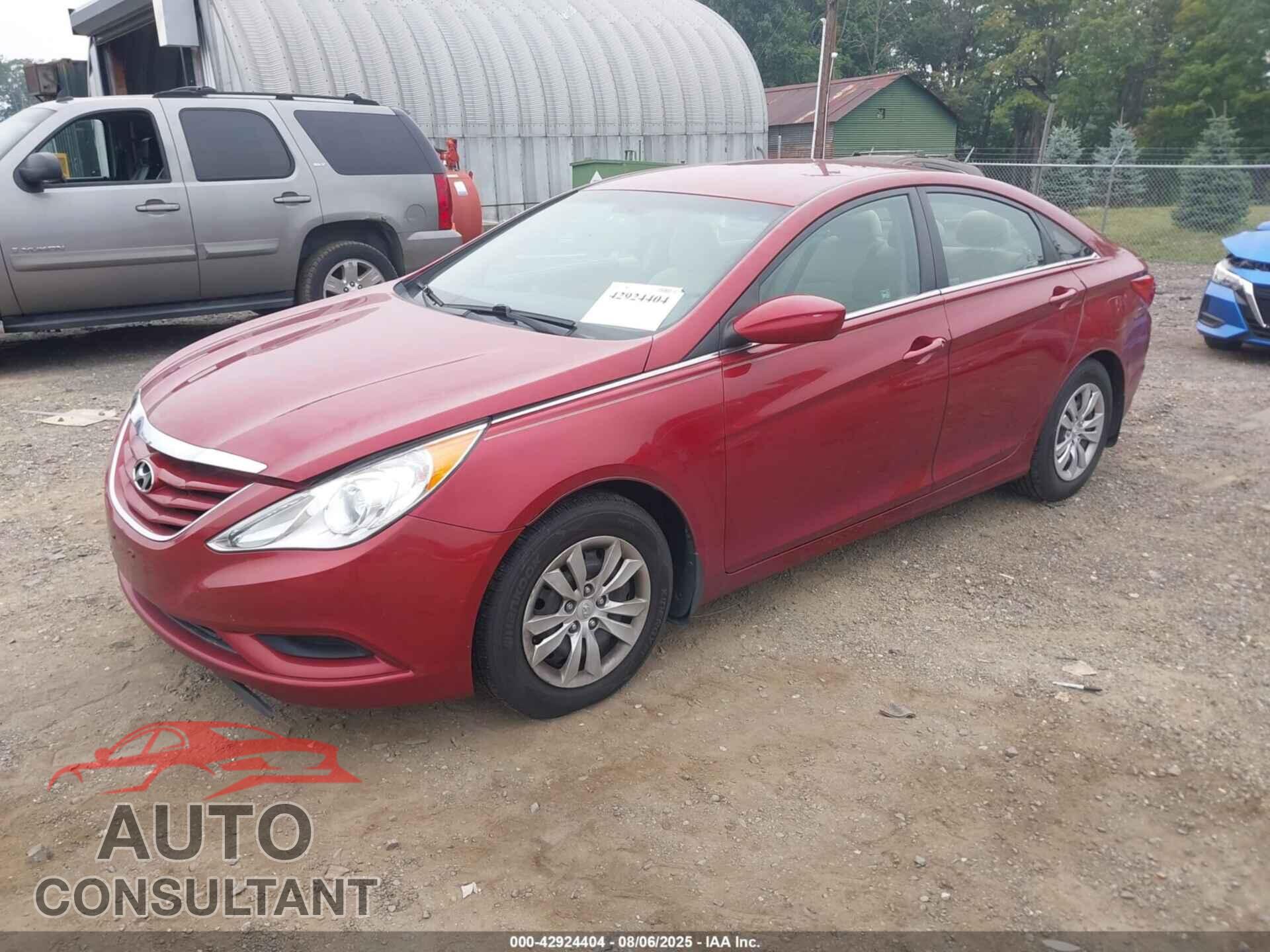 HYUNDAI SONATA 2012 - 5NPEB4AC7CH364276
