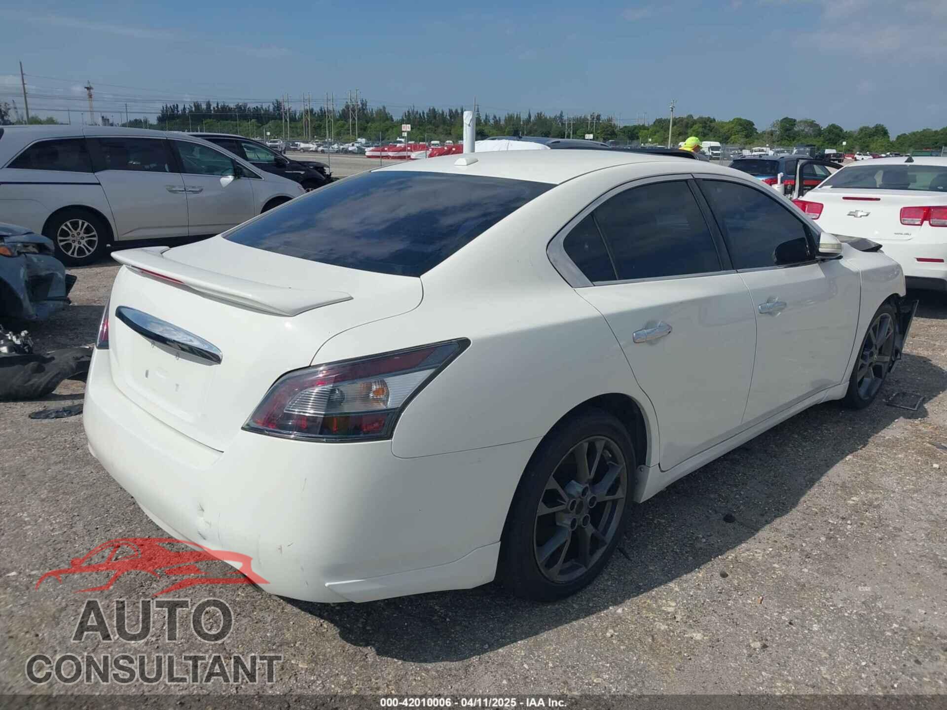 NISSAN MAXIMA 2014 - 1N4AA5AP4EC498564