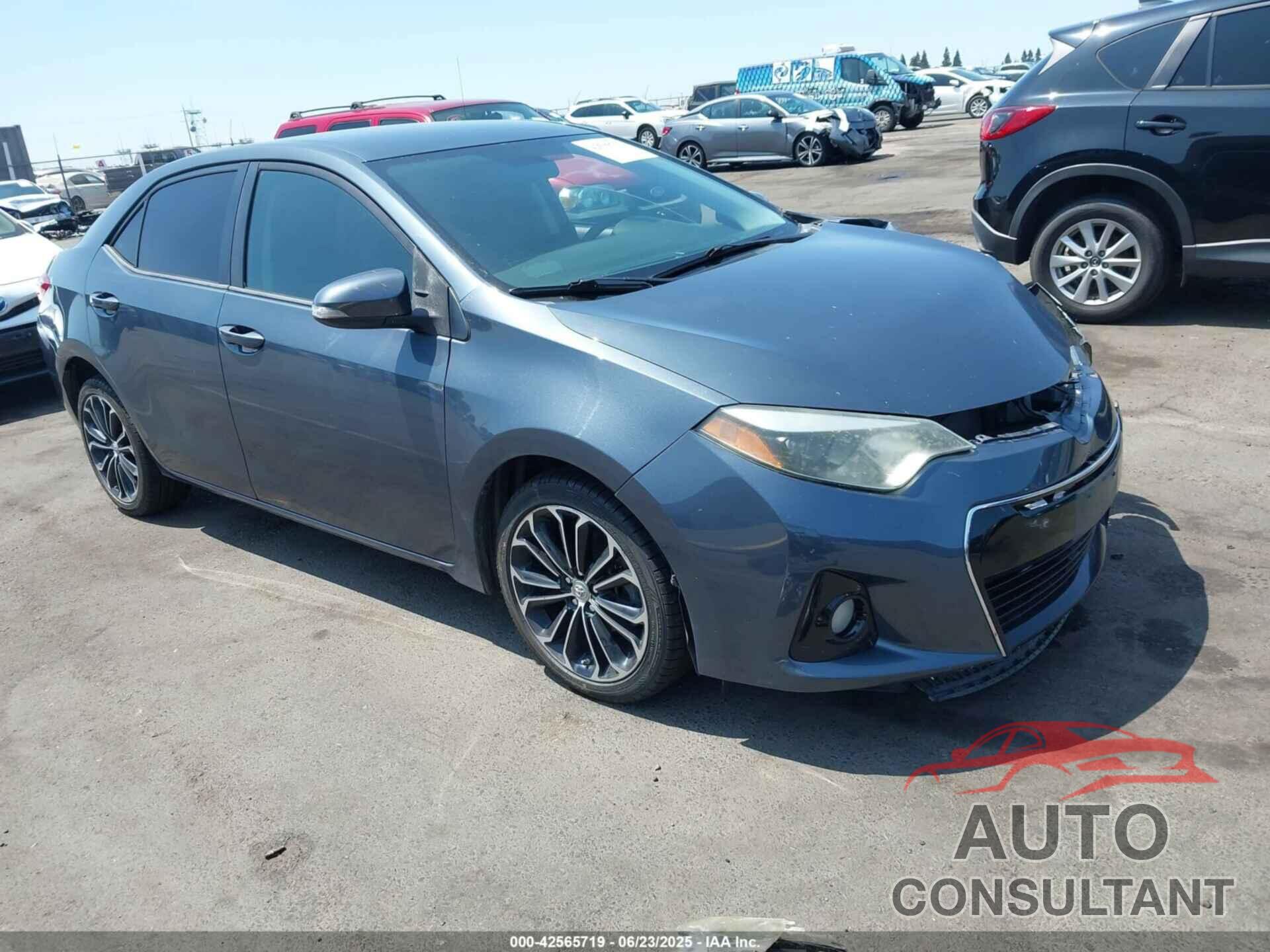 TOYOTA COROLLA 2014 - 2T1BURHEXEC010520