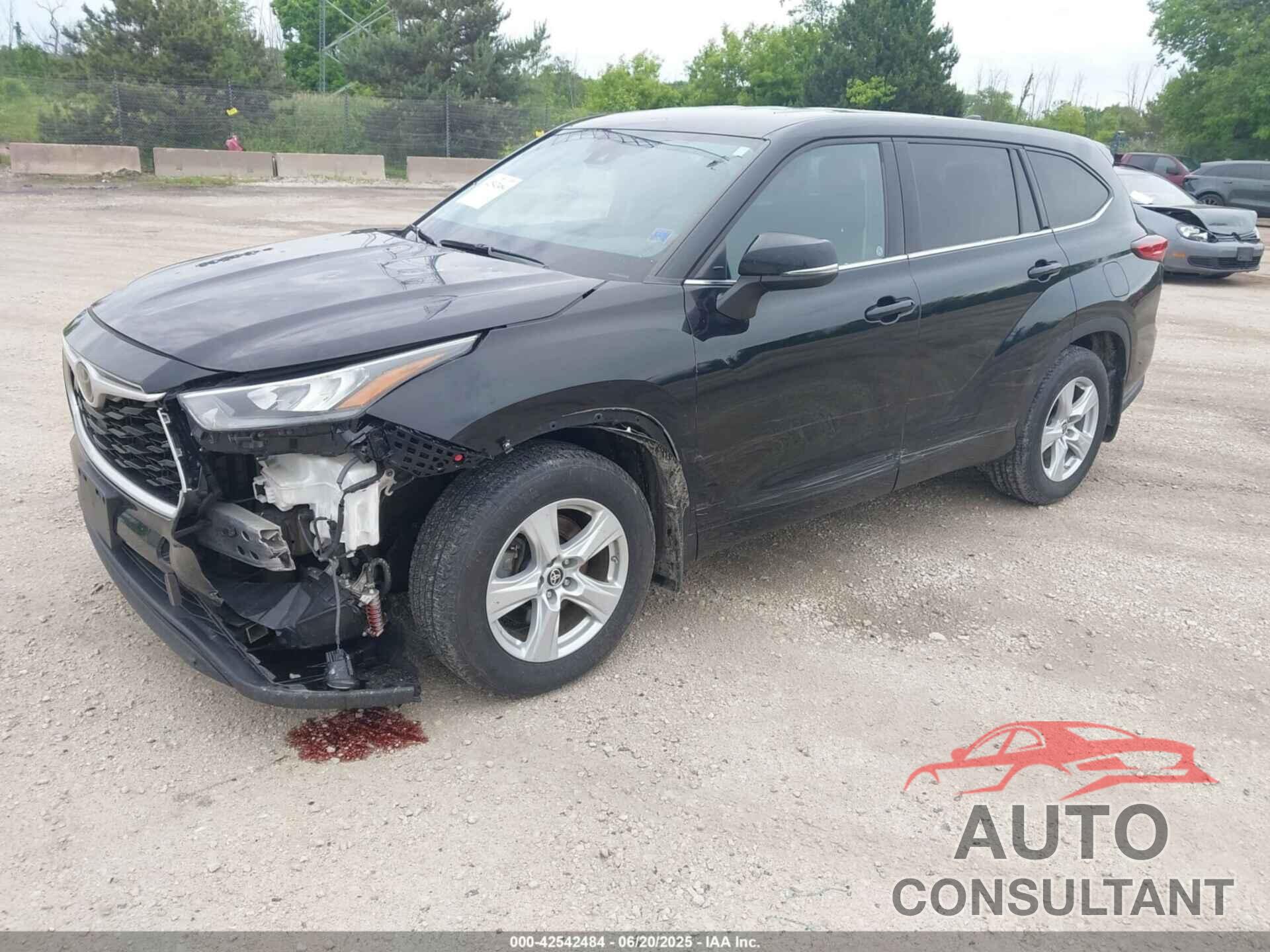 TOYOTA HIGHLANDER 2020 - 5TDBZRBH1LS507559