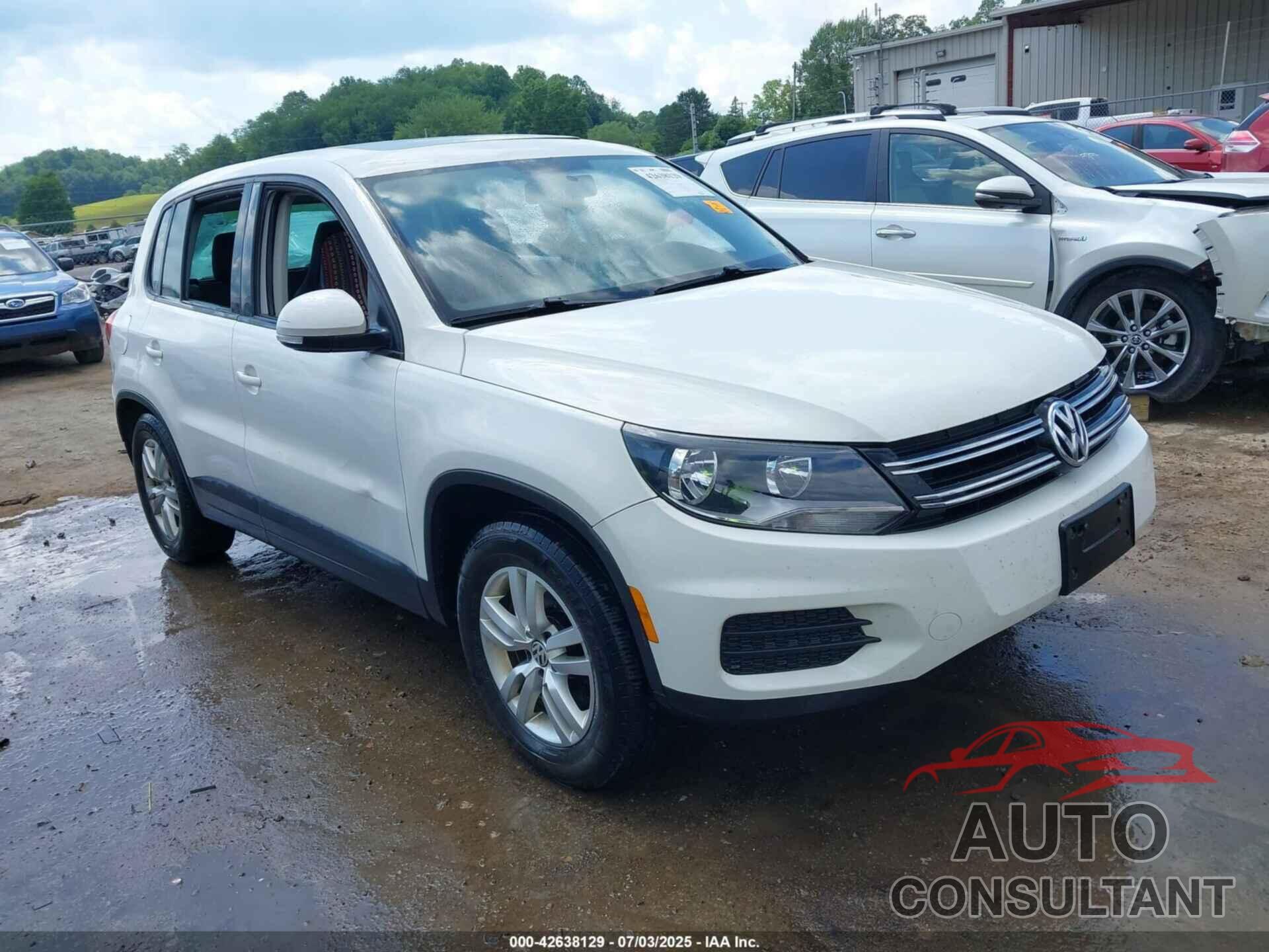 VOLKSWAGEN TIGUAN 2013 - WVGBV7AX2DW540222