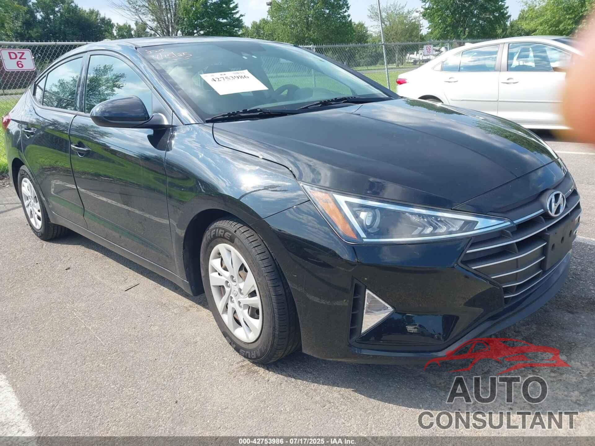 HYUNDAI ELANTRA 2020 - 5NPD74LF0LH503541
