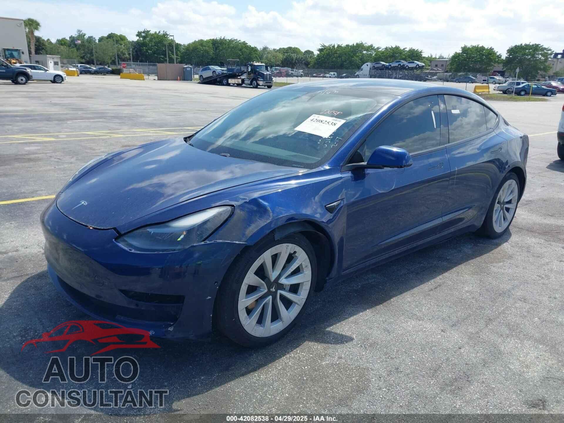 TESLA MODEL 3 2021 - 5YJ3E1EA5MF031872