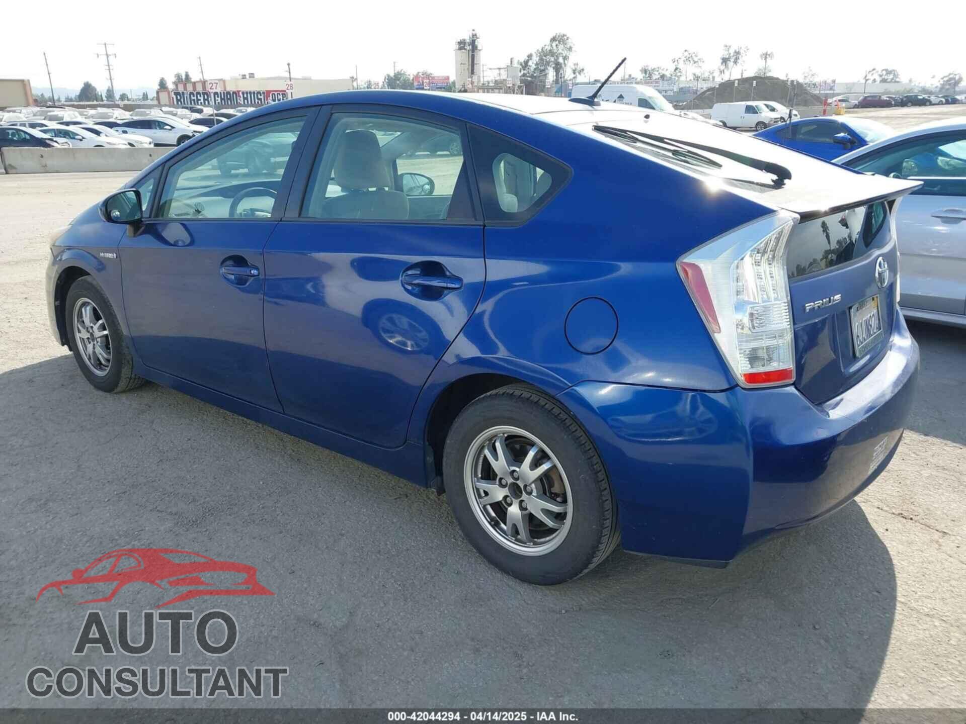 TOYOTA PRIUS 2010 - JTDKN3DU5A0003602