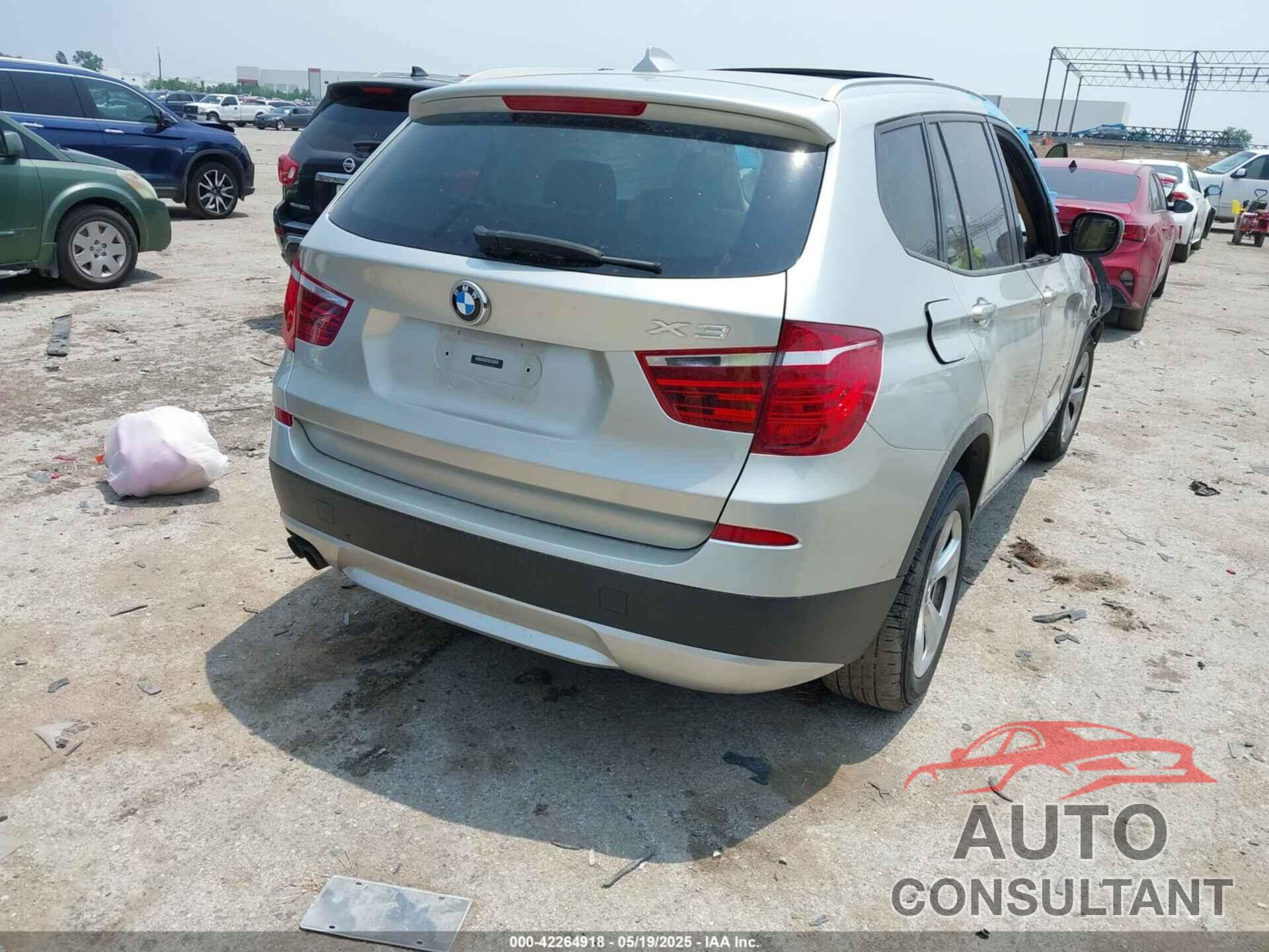 BMW X3 2012 - 5UXWX5C58CL721100