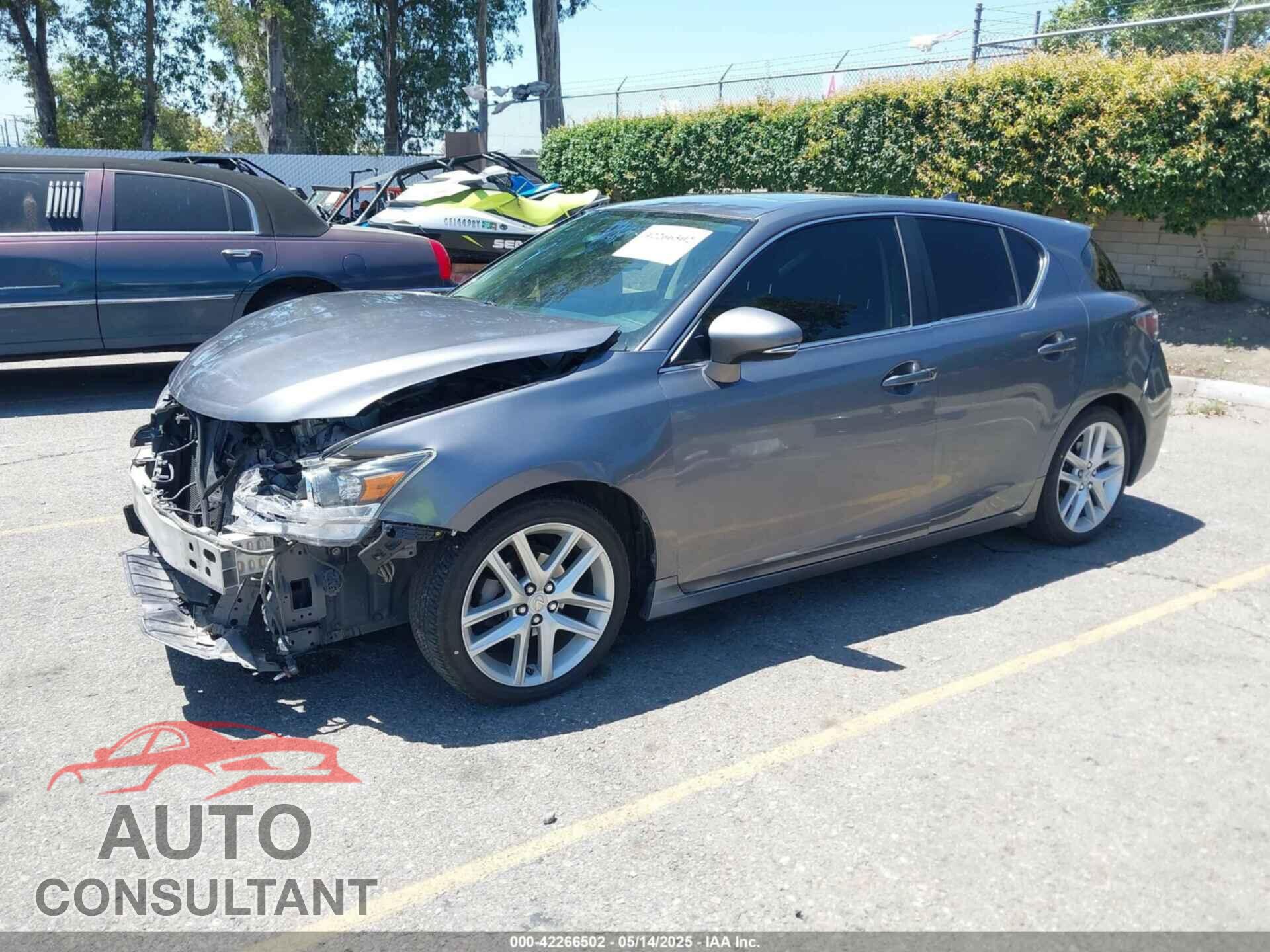 LEXUS CT 200H 2015 - JTHKD5BH9F2215210