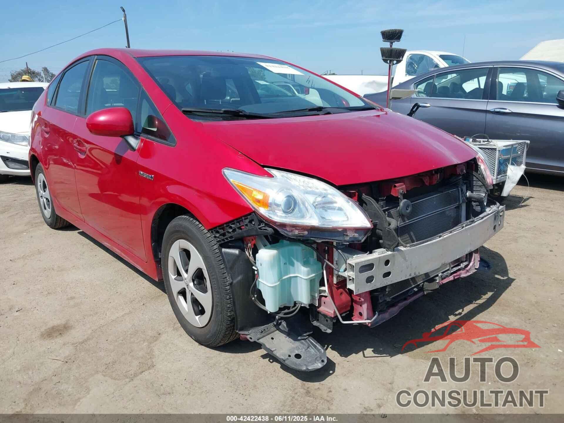 TOYOTA PRIUS 2013 - JTDKN3DU4D1627082