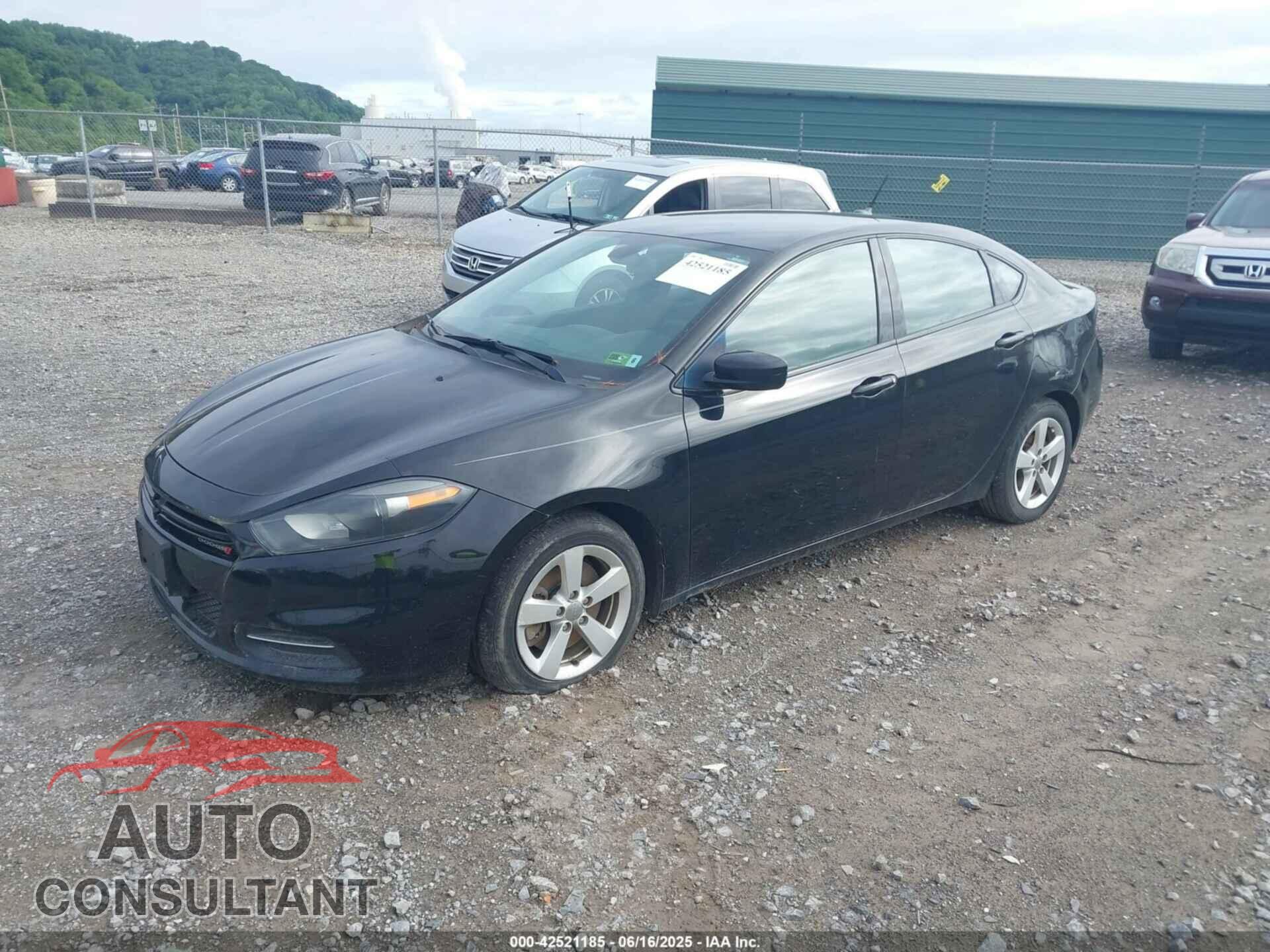 DODGE DART 2015 - 1C3CDFBB7FD330582