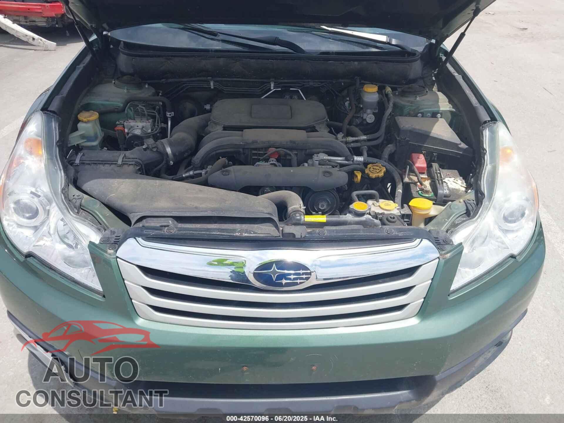 SUBARU OUTBACK 2011 - 4S4BRCCC2B3432382