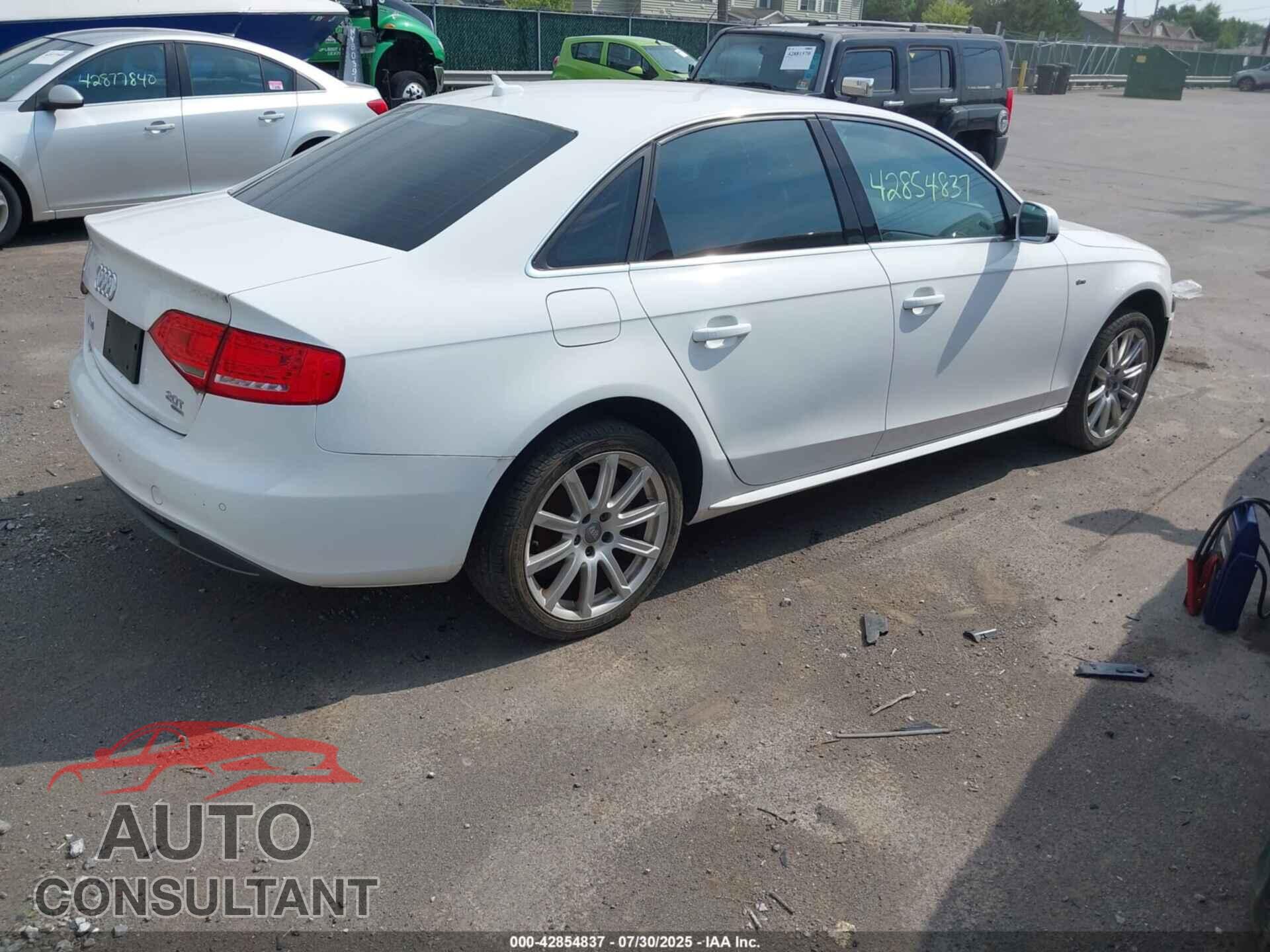 AUDI A4 2012 - WAUFFAFL0CN018731