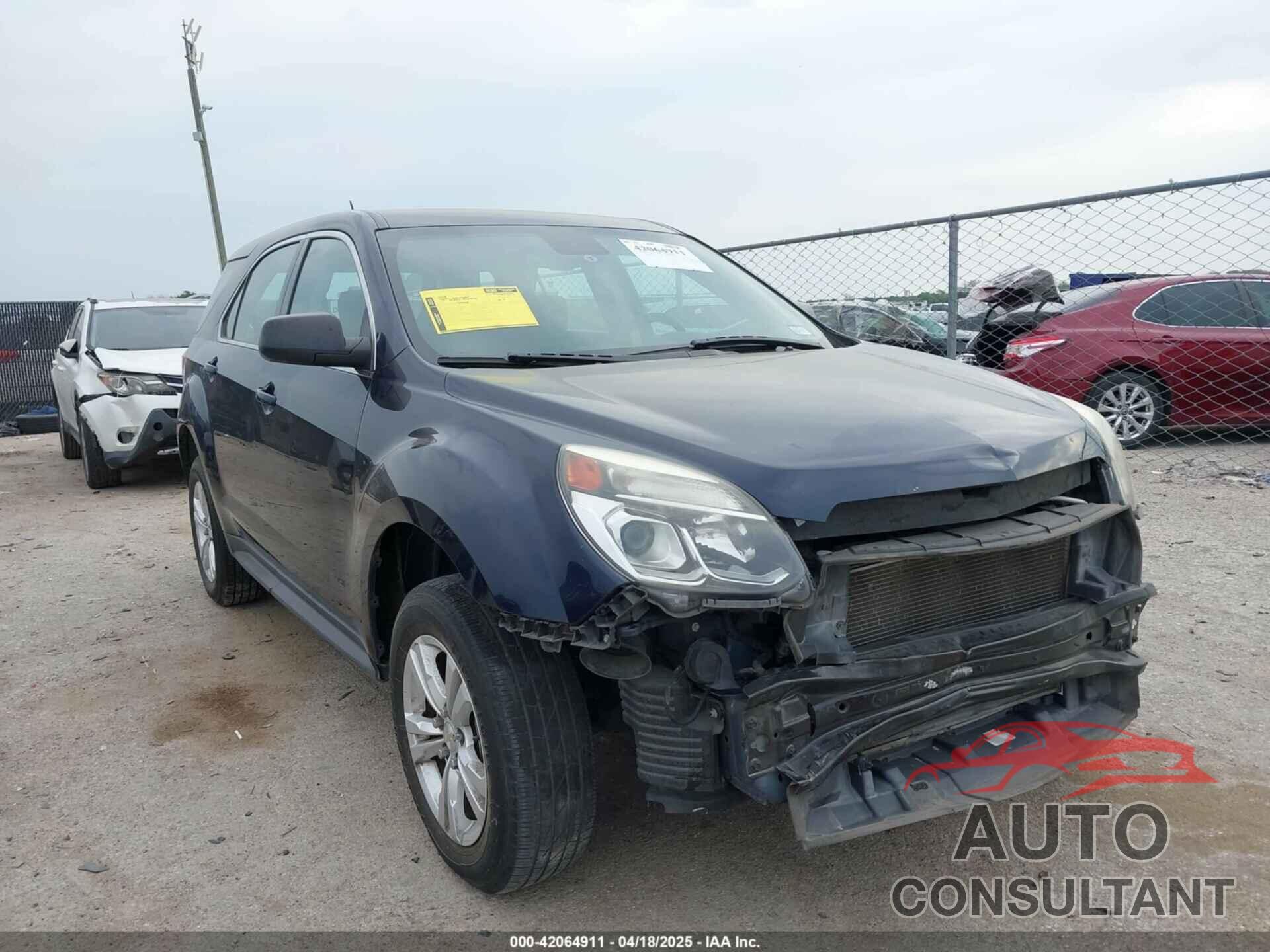 CHEVROLET EQUINOX 2017 - 2GNALBEK8H1510072