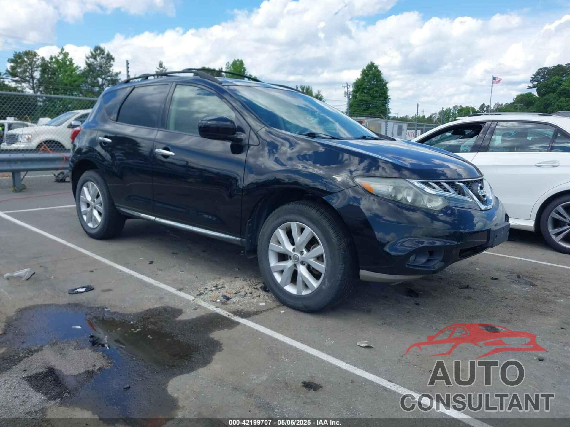 NISSAN MURANO 2012 - JN8AZ1MW3CW230703