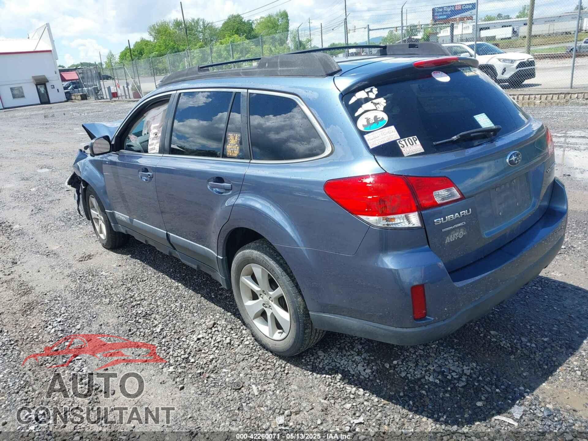 SUBARU OUTBACK 2013 - 4S4BRCBC6D3292700