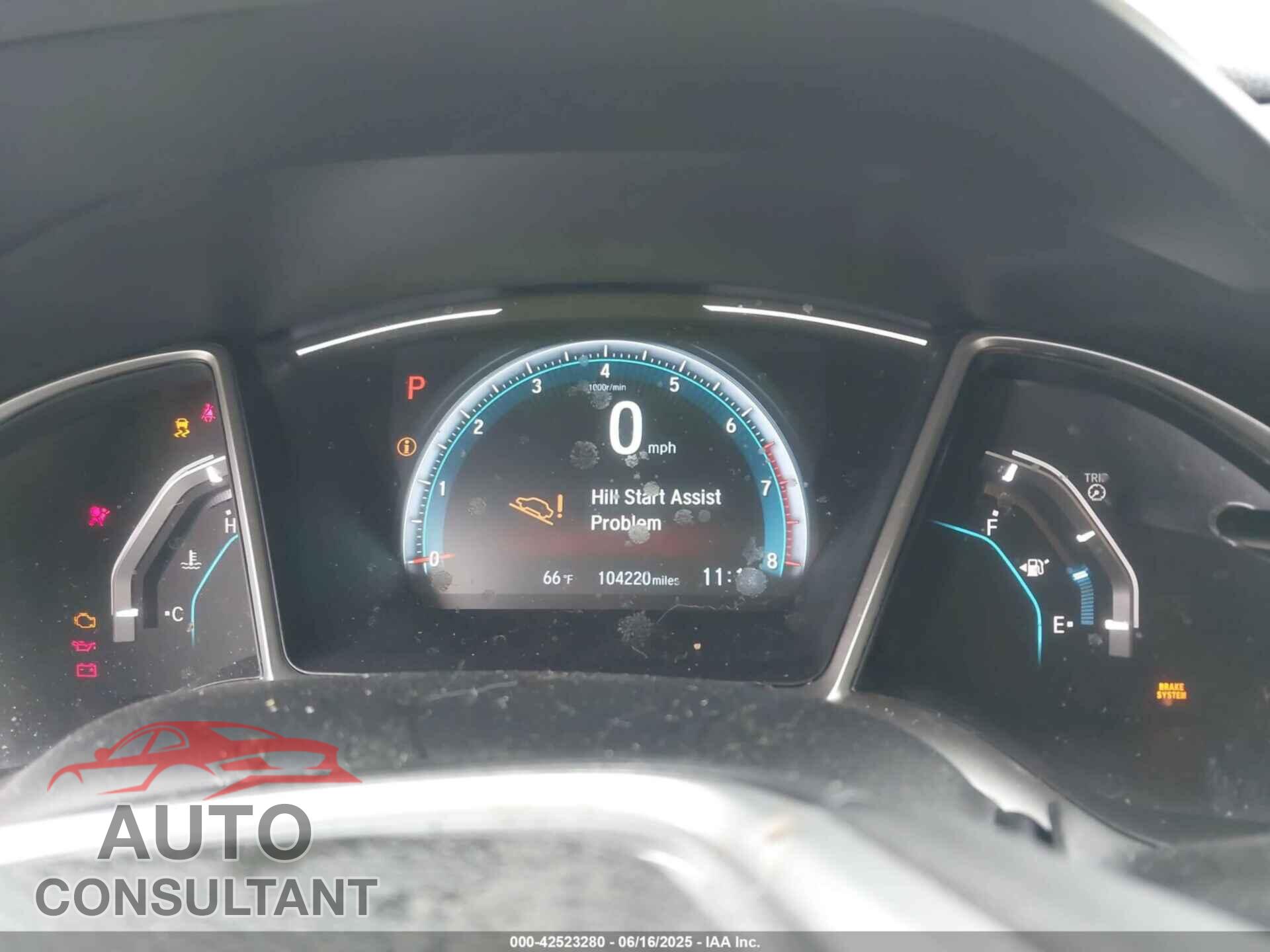 HONDA CIVIC 2017 - 19XFC1F71HE017341