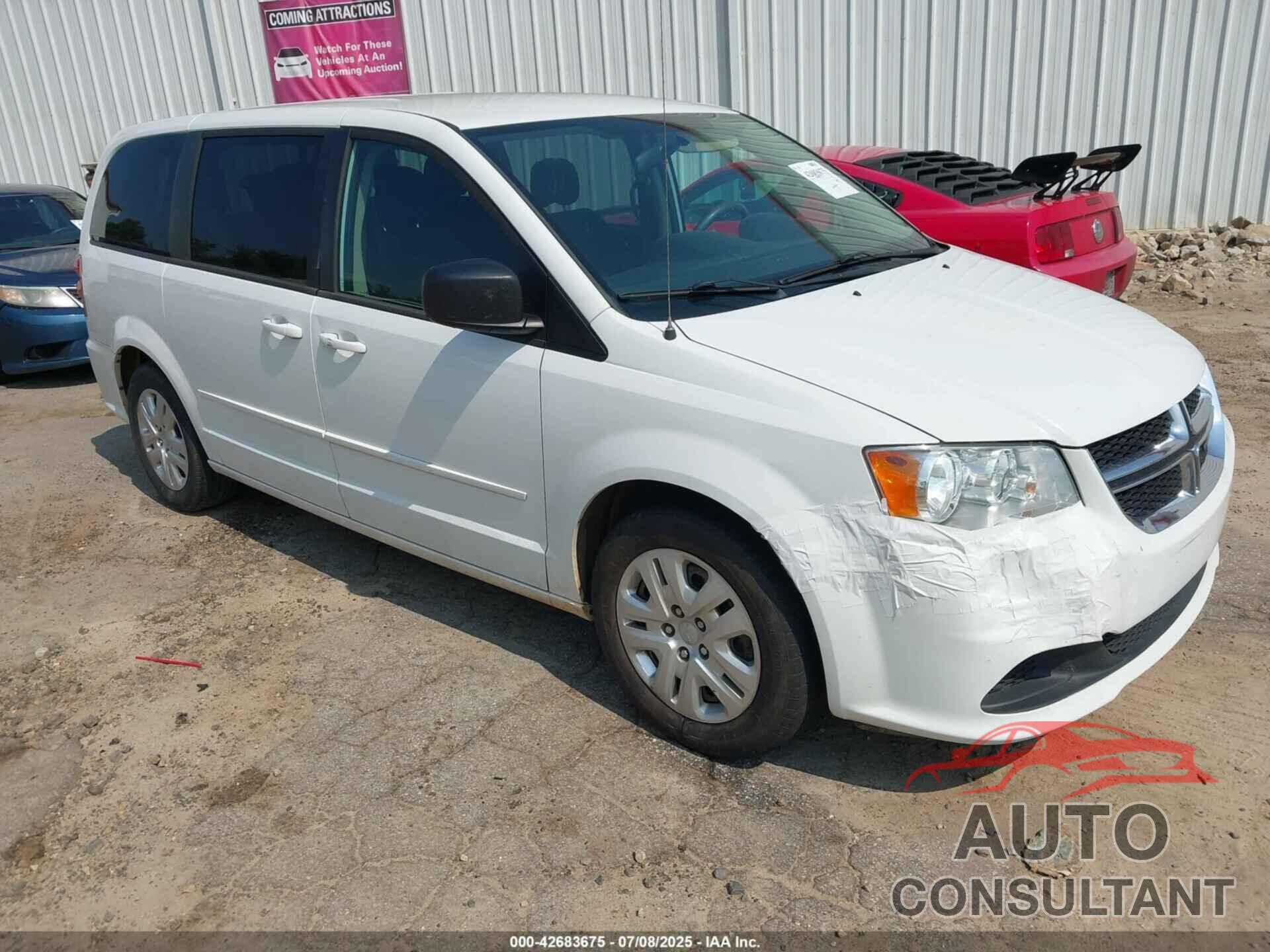 DODGE GRAND CARAVAN 2017 - 2C4RDGBG6HR866978