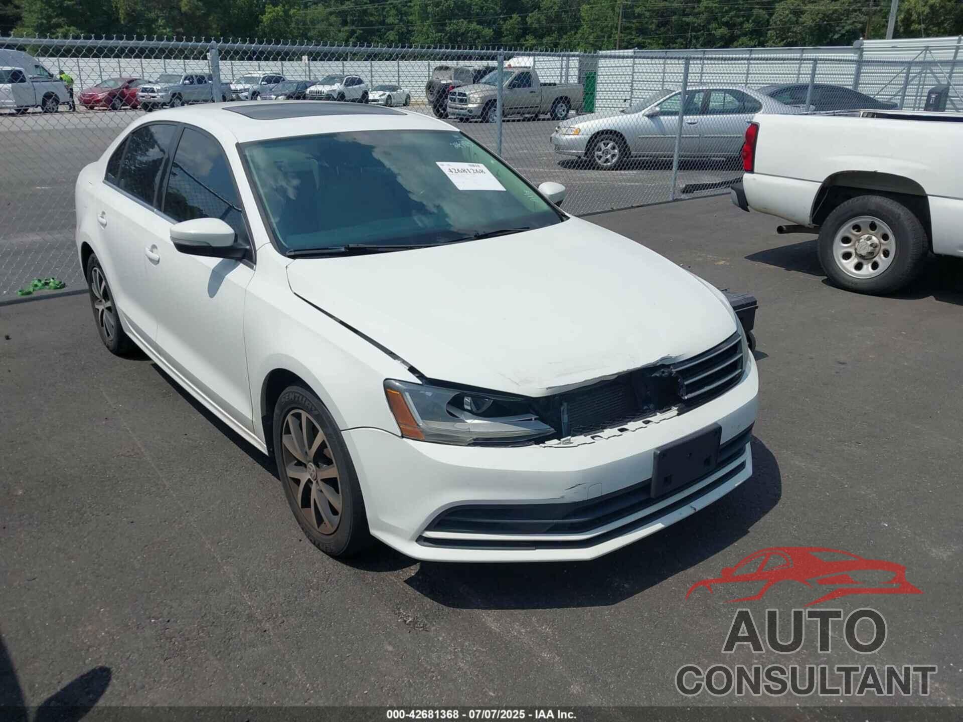 VOLKSWAGEN JETTA 2017 - 3VWDB7AJ0HM245415