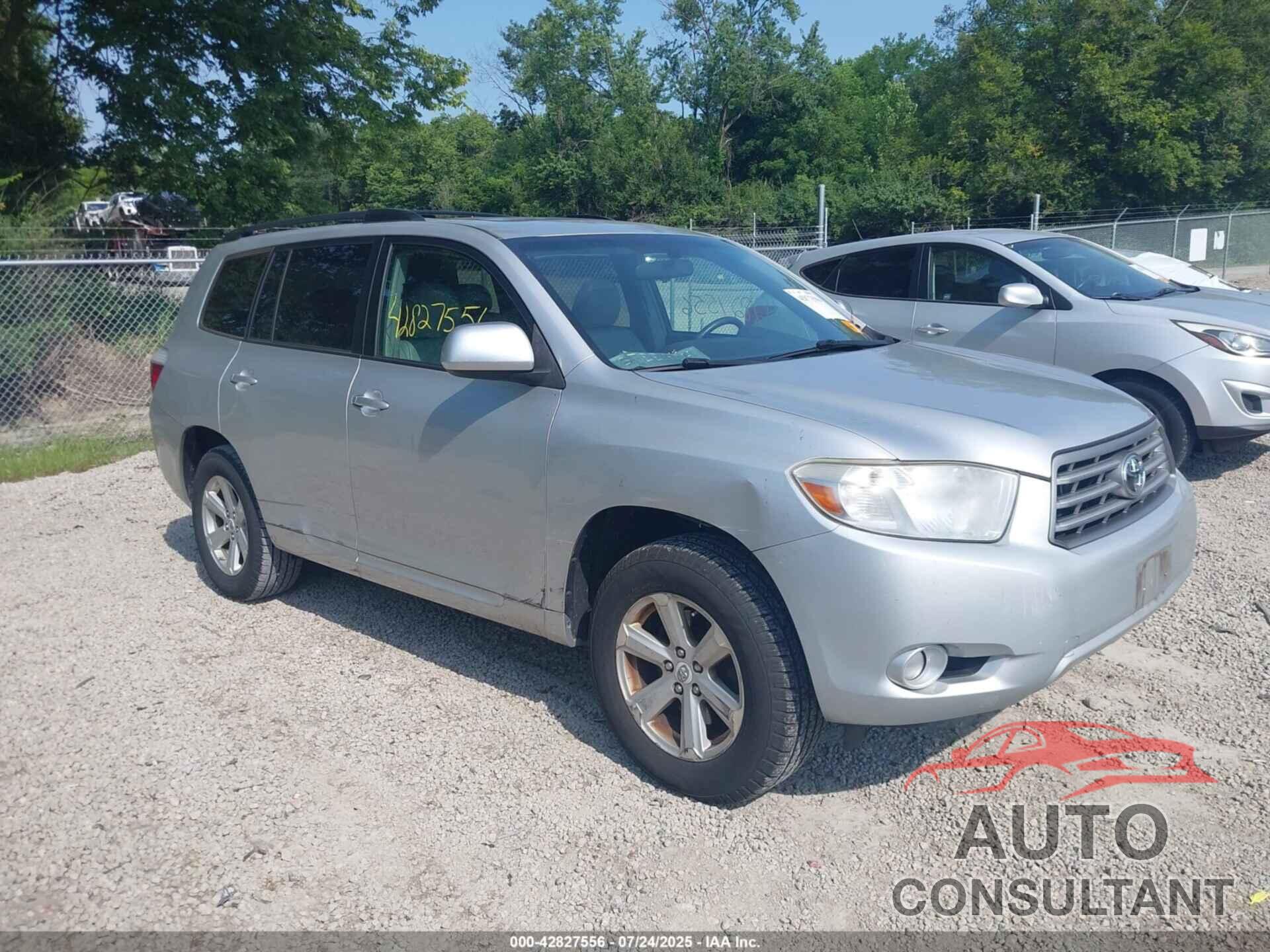 TOYOTA HIGHLANDER 2010 - 5TDKK3EH4AS009883
