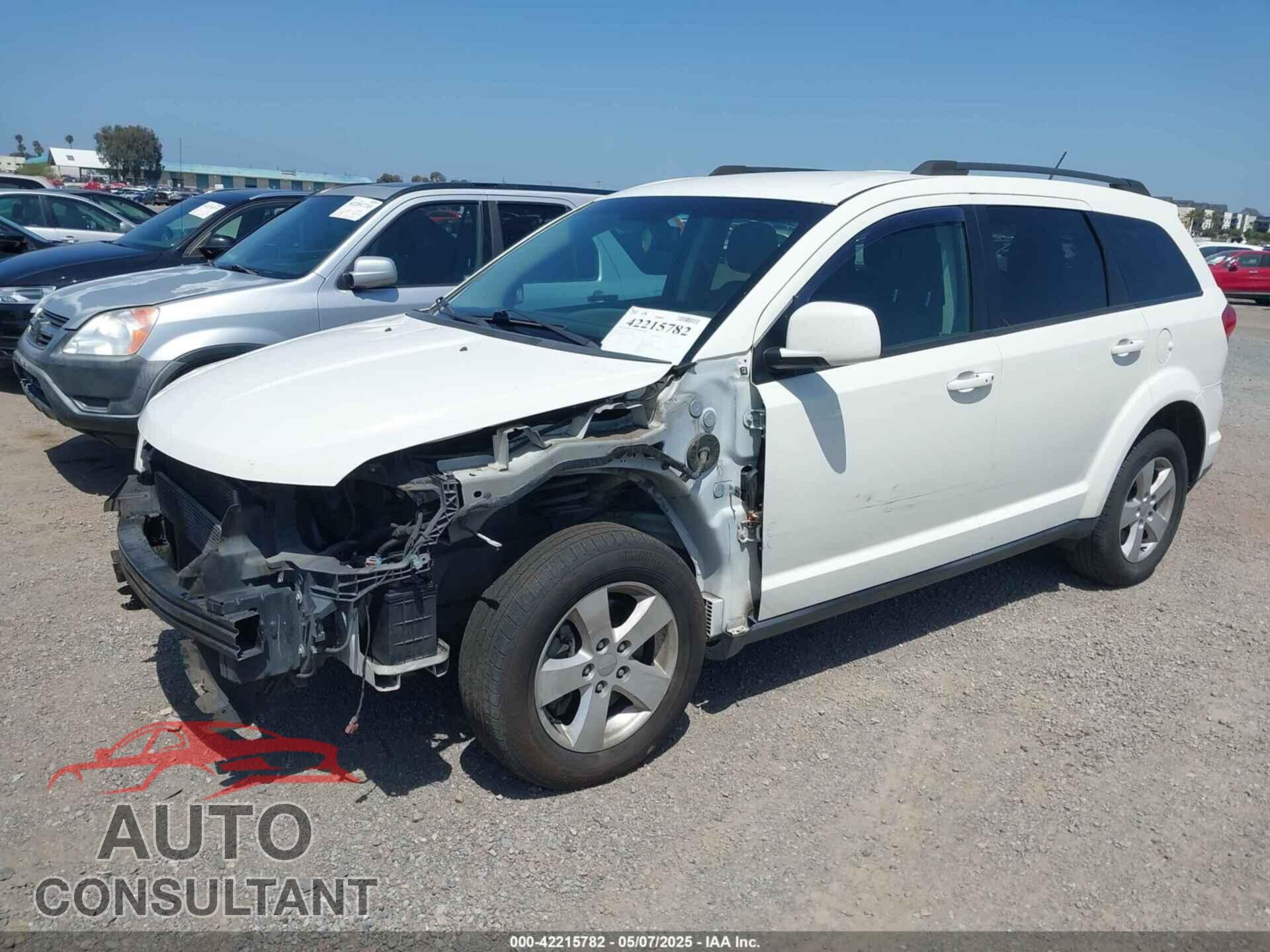 DODGE JOURNEY 2012 - 3C4PDDBG3CT316925