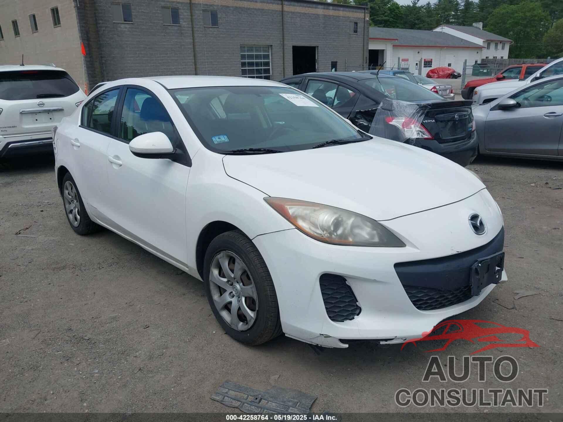MAZDA MAZDA3 2012 - JM1BL1UGXC1519939