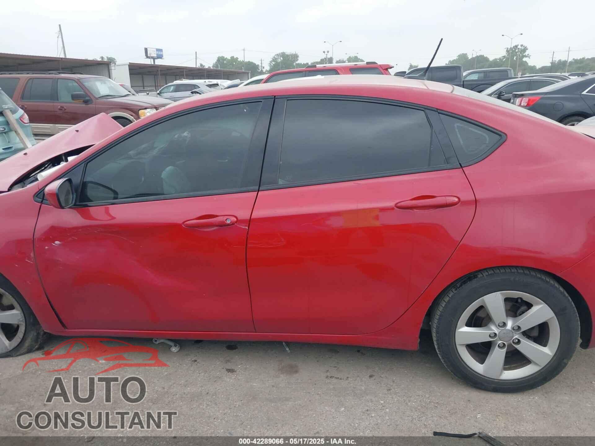 DODGE DART 2016 - 1C3CDFFA1GD819367
