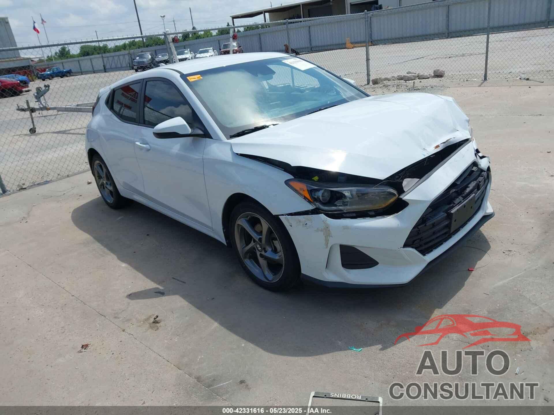 HYUNDAI VELOSTER 2020 - KMHTG6AF0LU029621