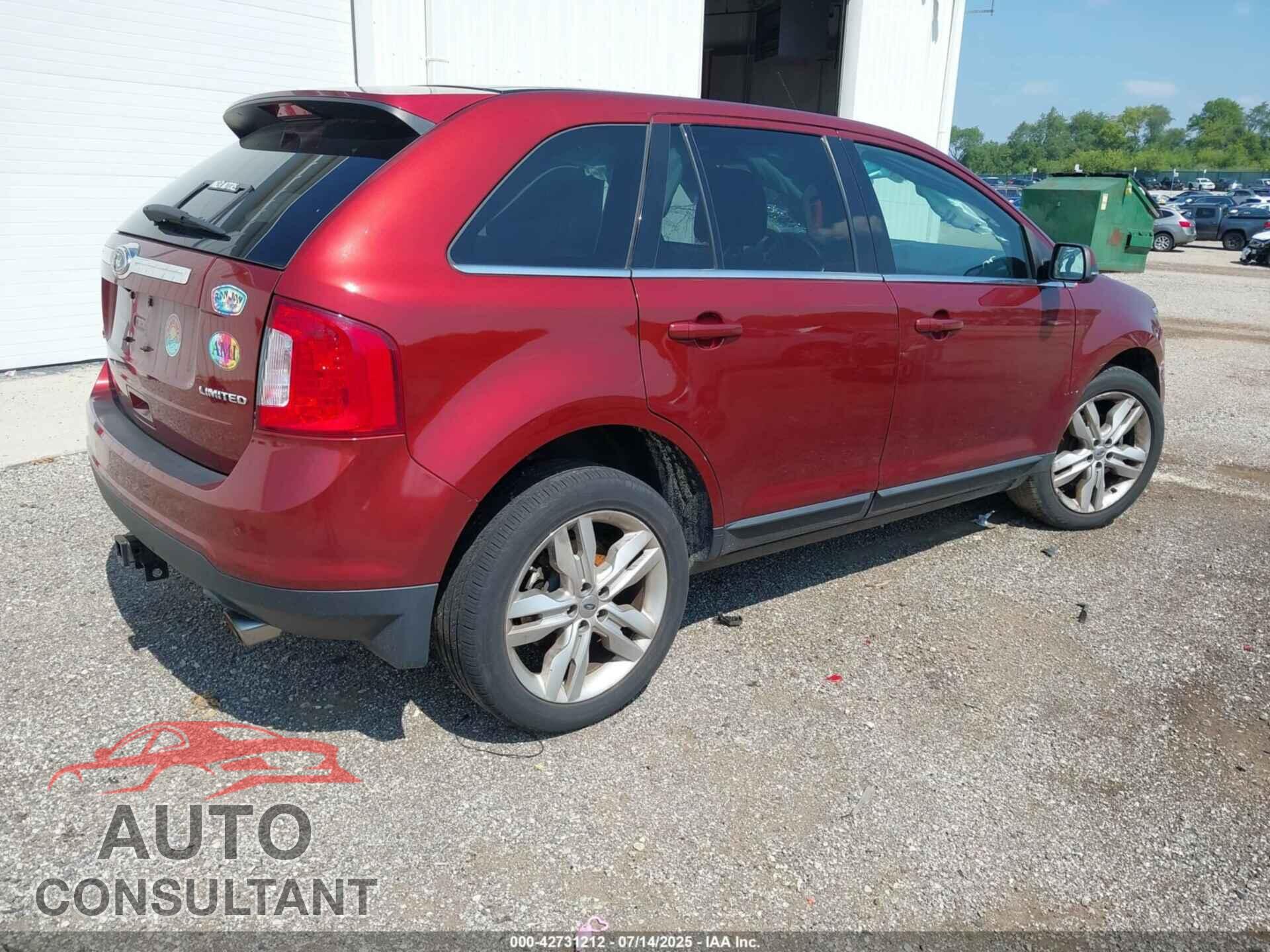 FORD EDGE 2014 - 2FMDK3KC0EBA09786