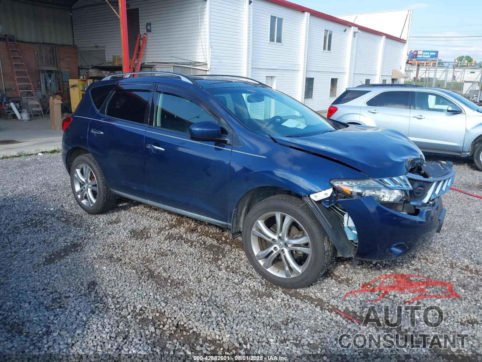 NISSAN MURANO 2009 - JN8AZ18W99W133413