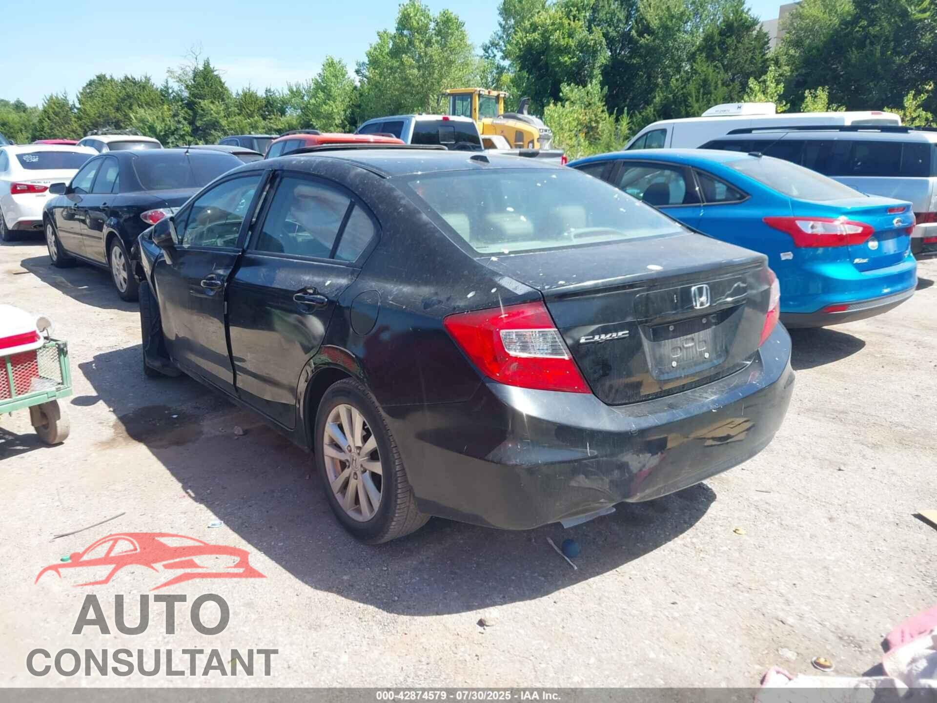HONDA CIVIC 2012 - 2HGFB2F93CH006284