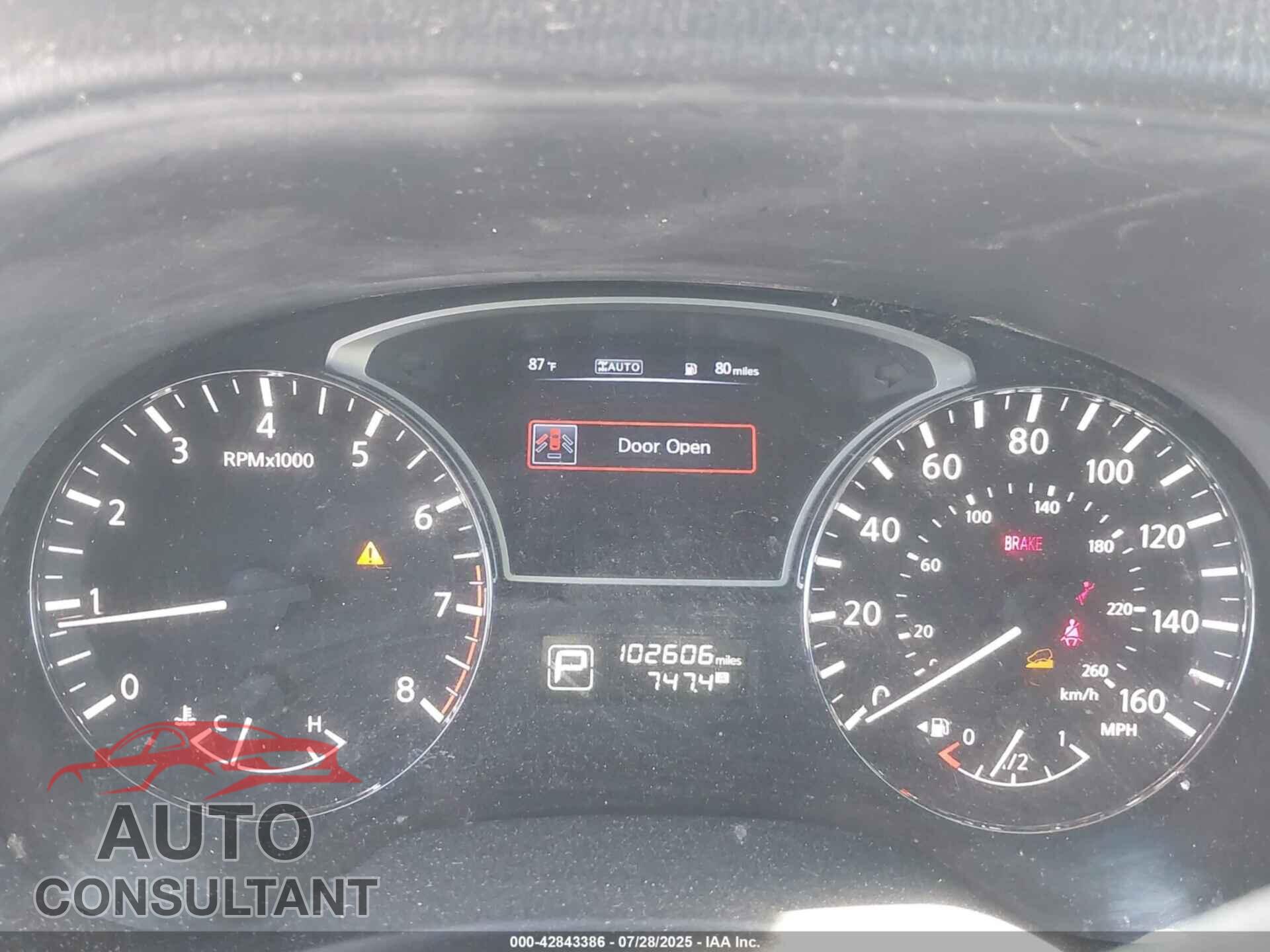 NISSAN PATHFINDER 2015 - 5N1AR2MM4FC629914