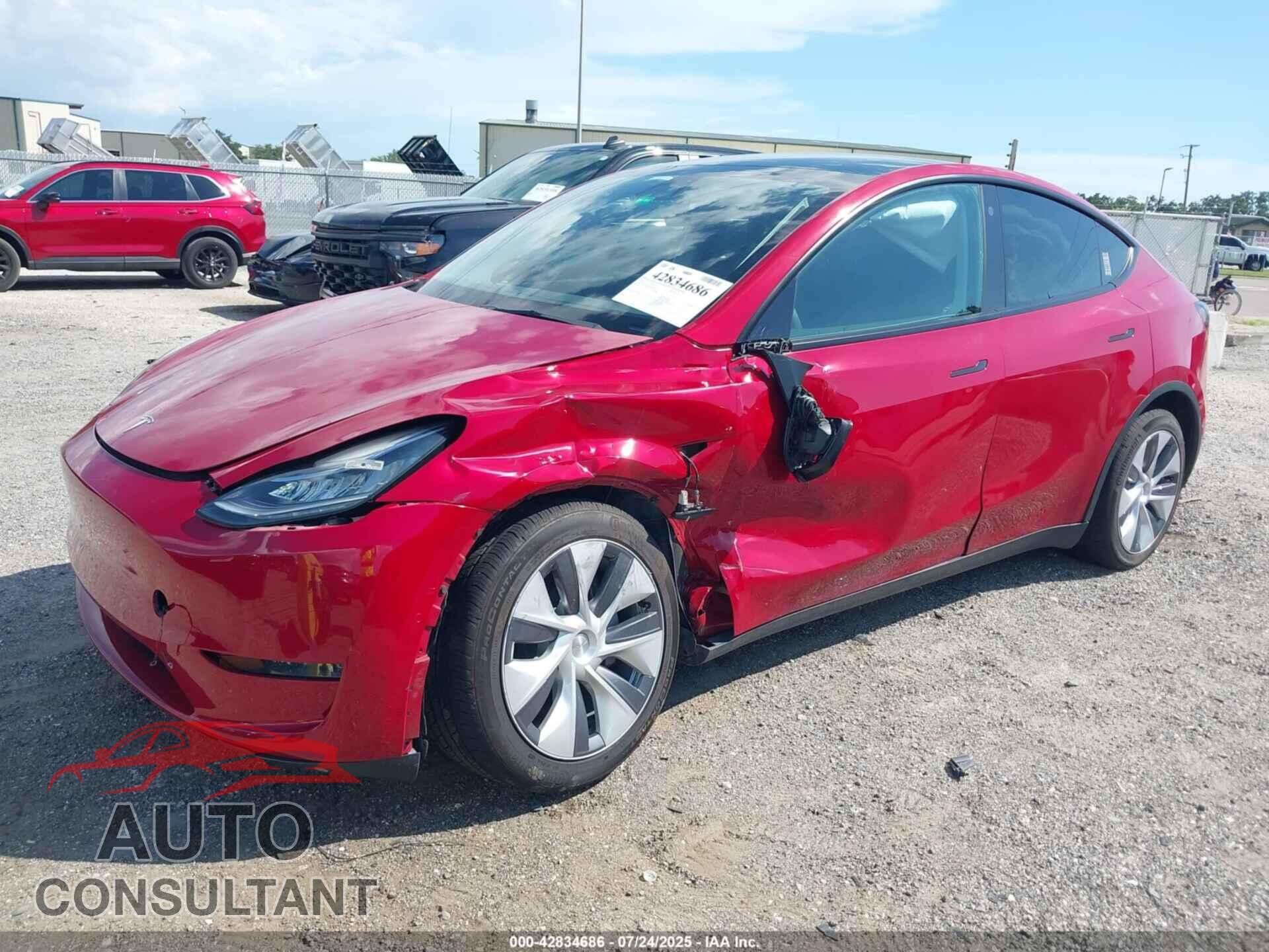 TESLA MODEL Y 2022 - 7SAYGDEE0NA005279