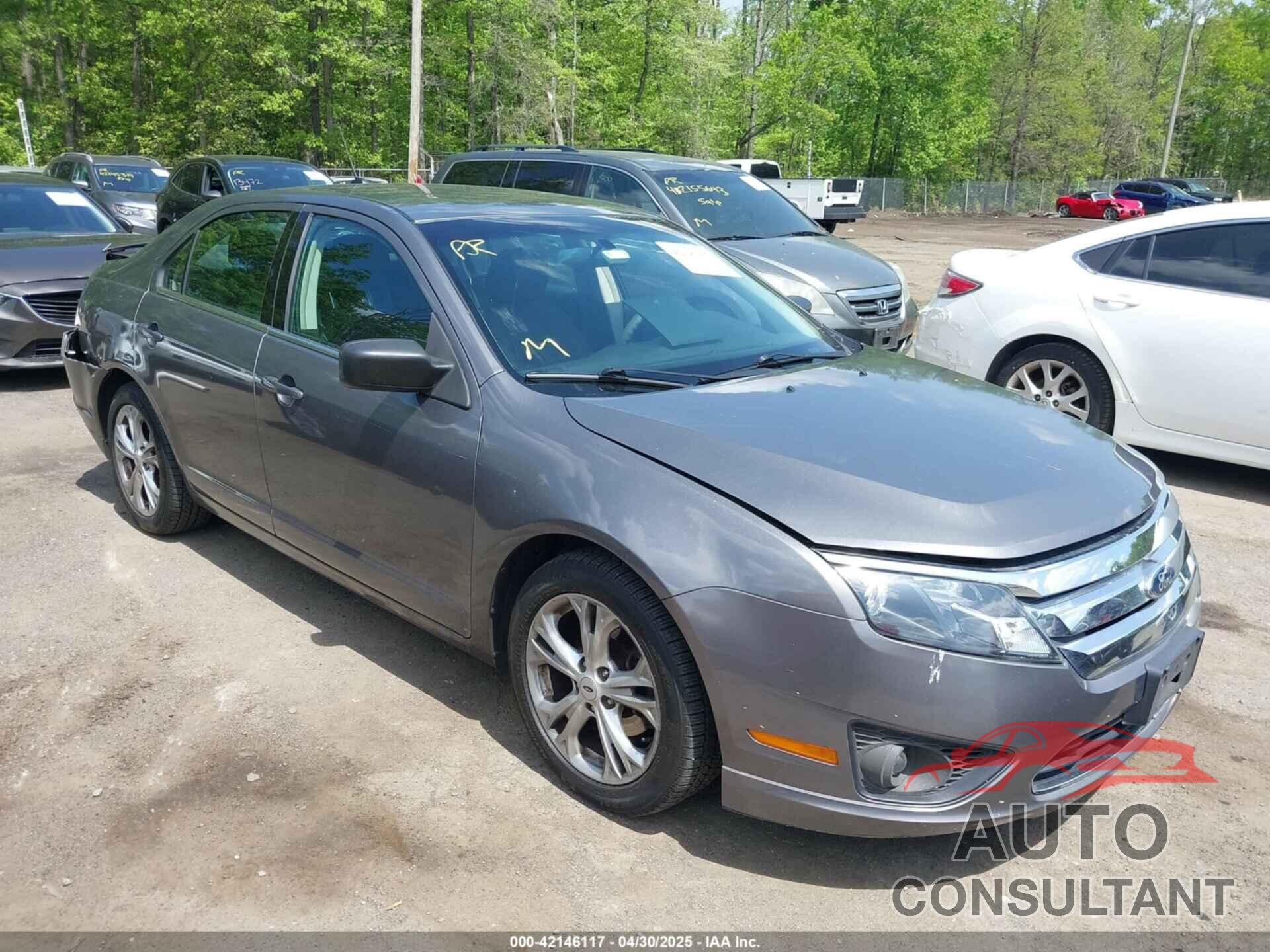 FORD FUSION 2012 - 3FAHP0HA4CR408653