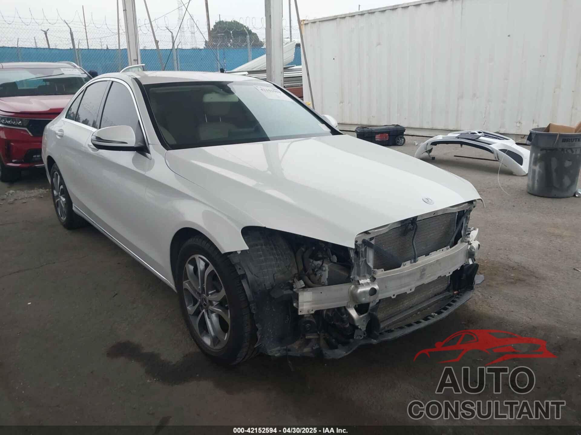 MERCEDES-BENZ C 300 2017 - 55SWF4JB7HU227987