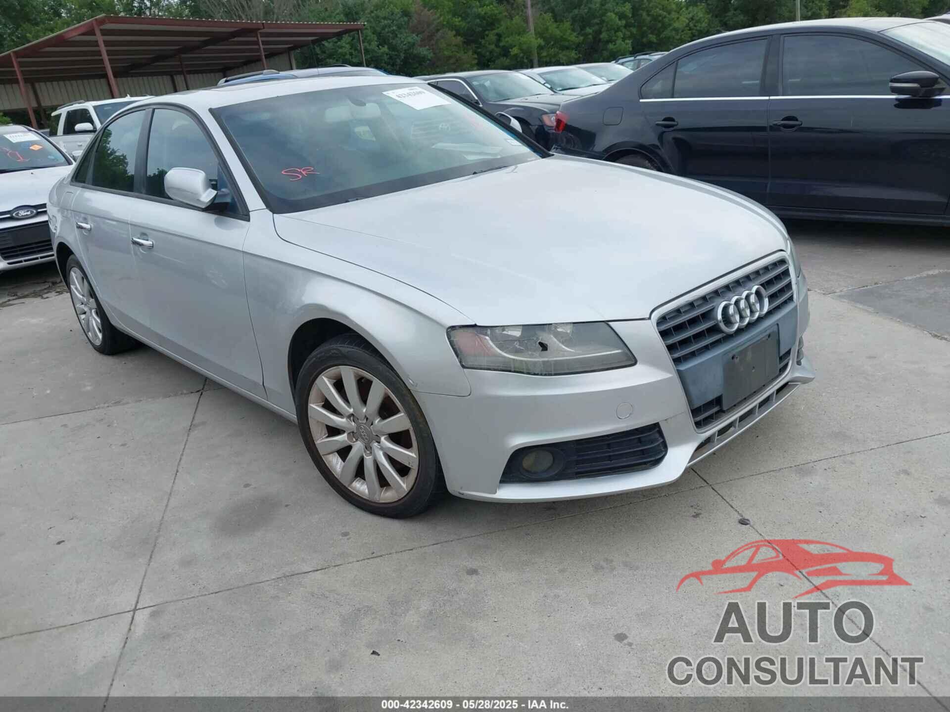AUDI A4 2012 - WAUBFAFL3CA024304