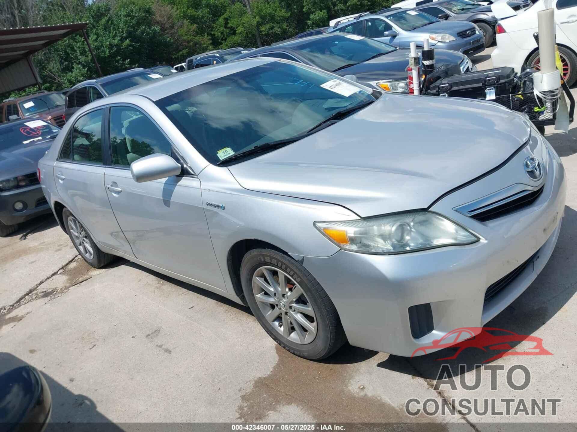 TOYOTA CAMRY HYBRID 2010 - 4T1BB3EK5AU118730
