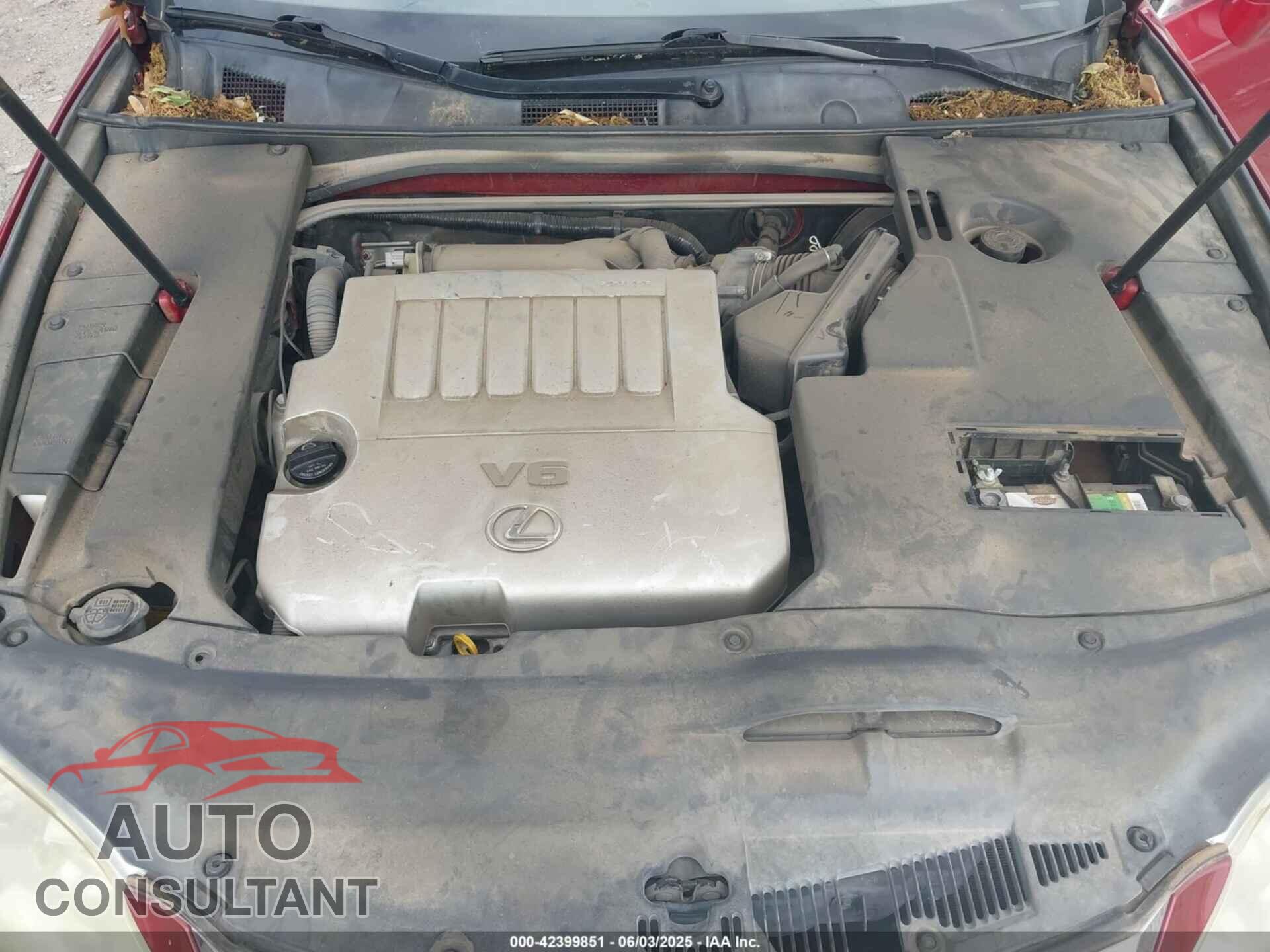 LEXUS ES 350 2010 - JTHBK1EG8A2391353