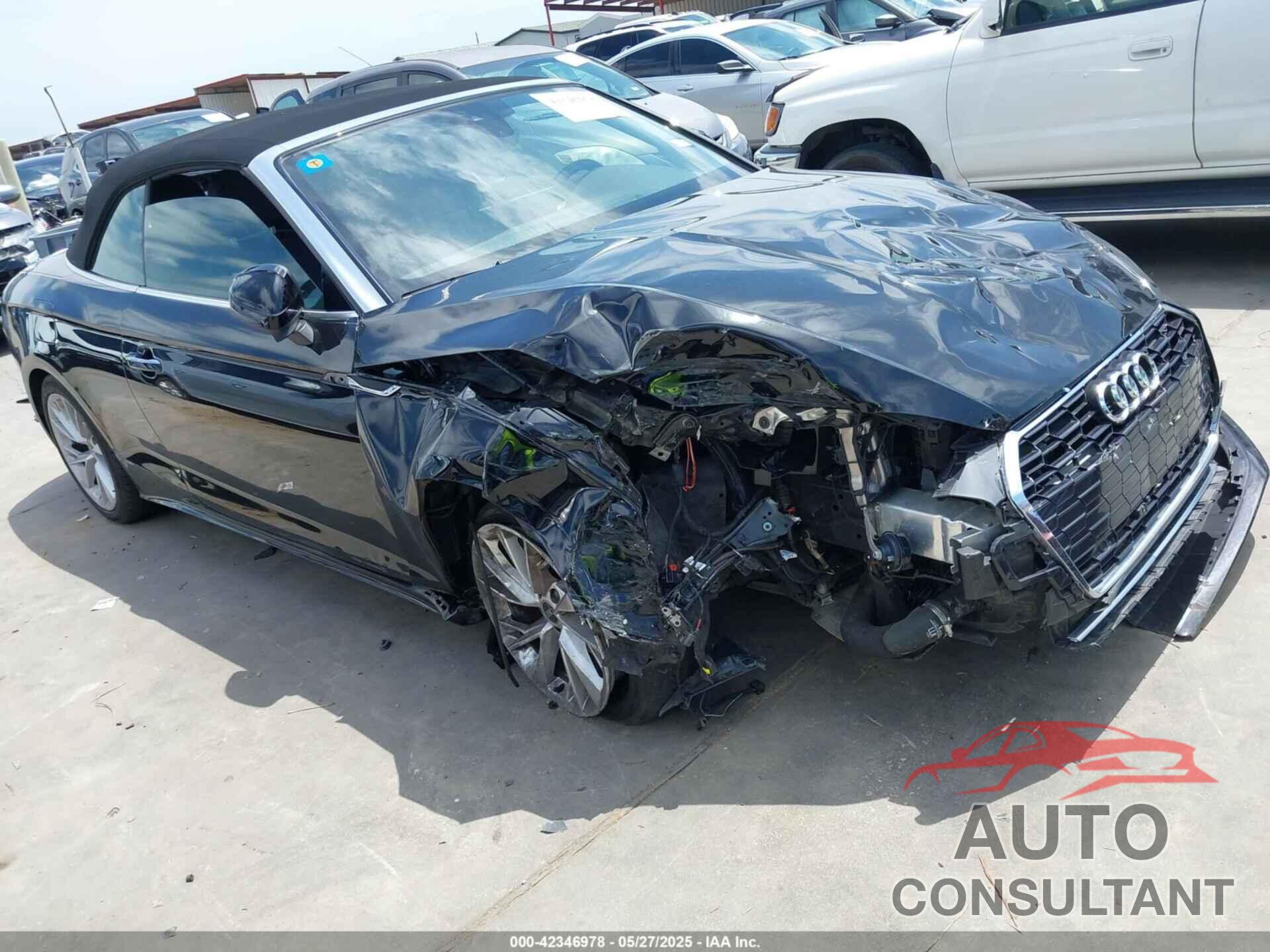 AUDI A5 CABRIOLET 2022 - WAUWAGF59NN000525