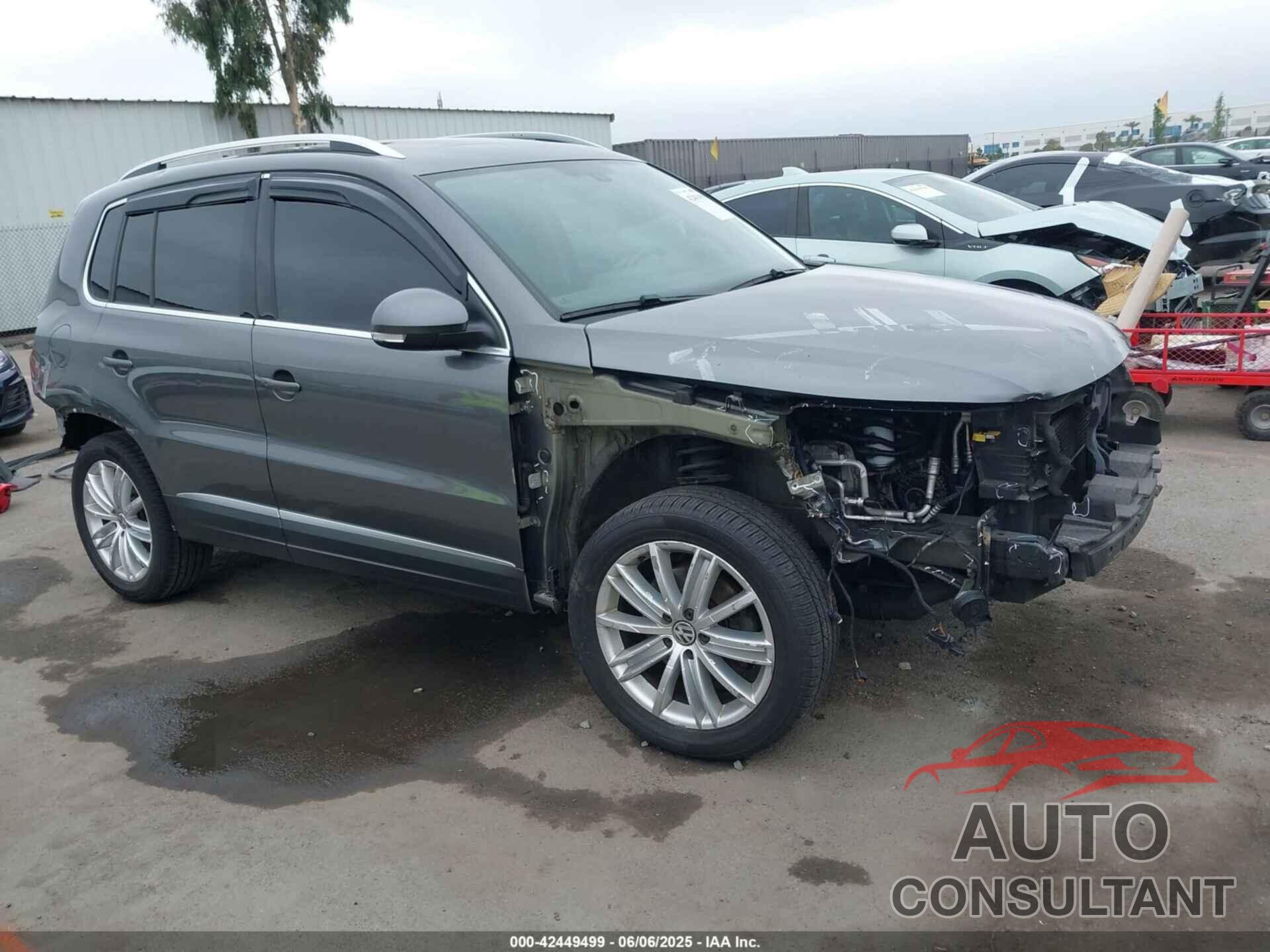 VOLKSWAGEN TIGUAN 2016 - WVGBV7AX0GW581209