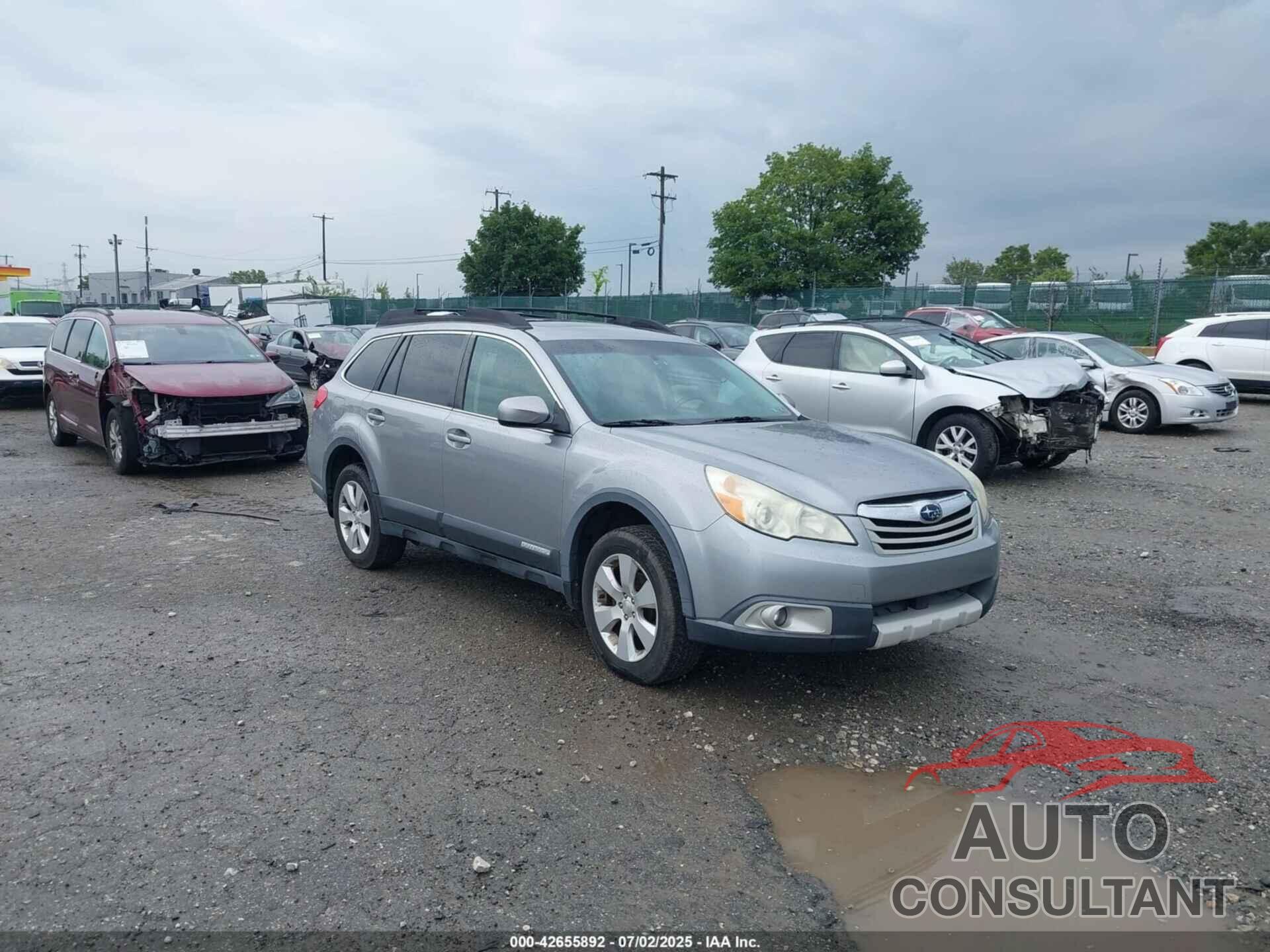 SUBARU OUTBACK 2011 - 4S4BRBKC3B3345585