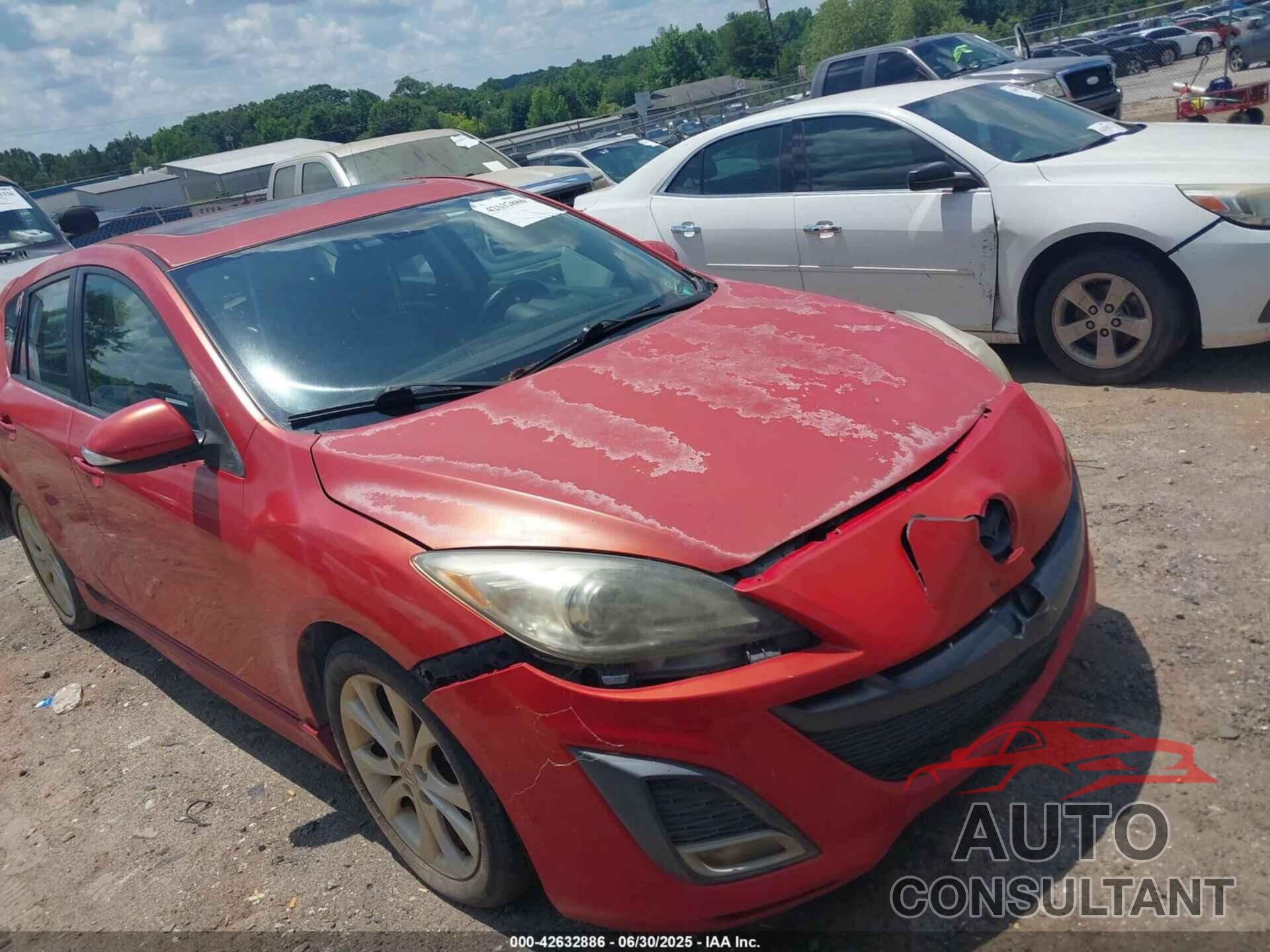 MAZDA MAZDA3 2010 - JM1BL1H54A1211316