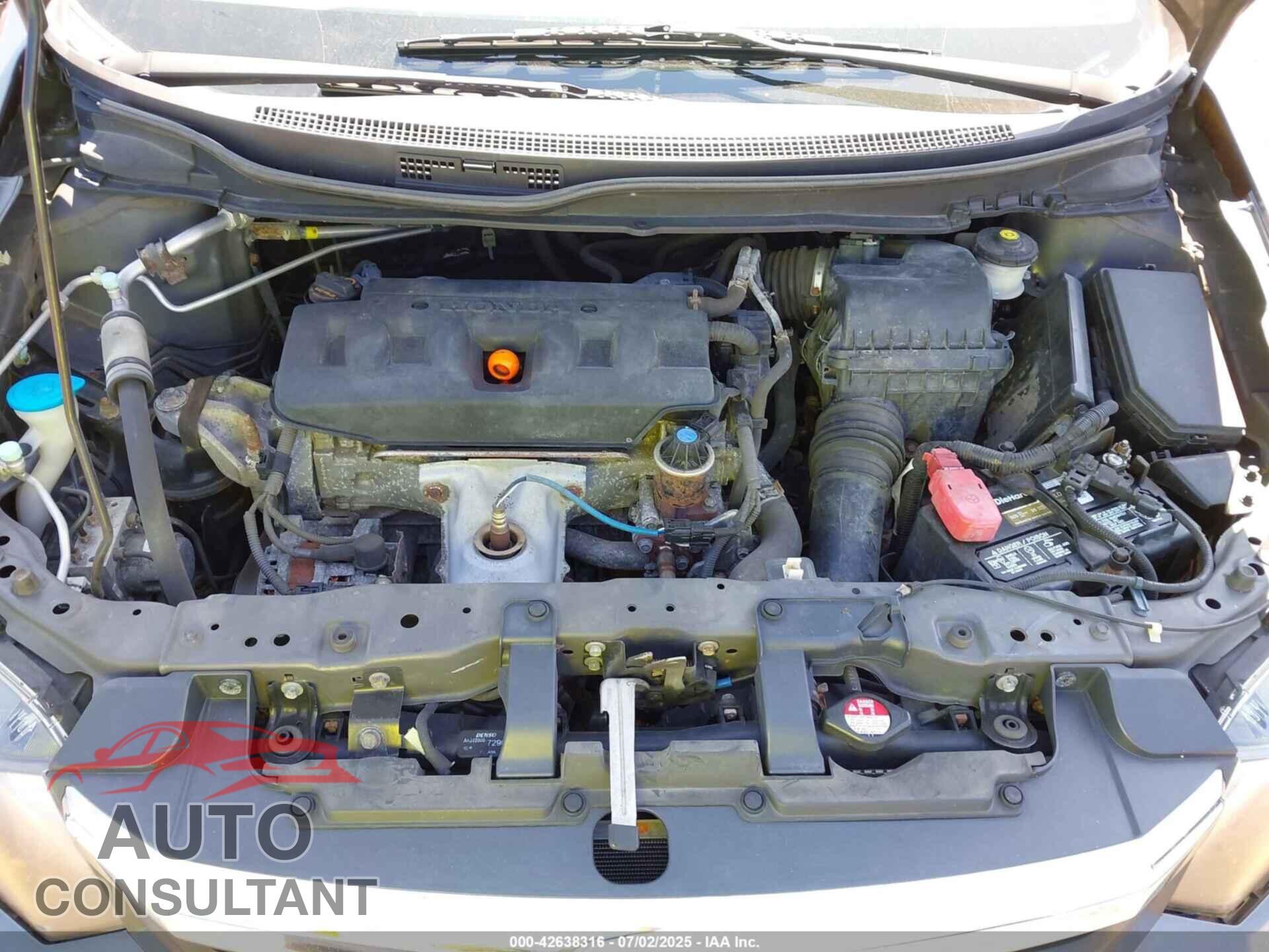 HONDA CIVIC 2012 - 2HGFB2F59CH610404