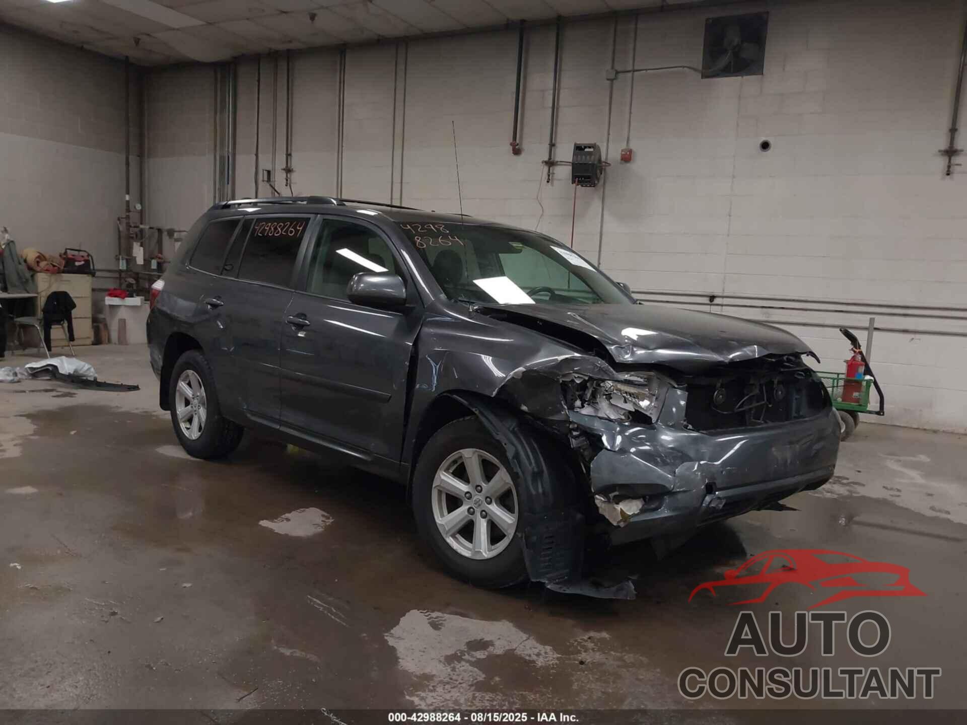 TOYOTA HIGHLANDER 2010 - 5TDBK3EH5AS024781