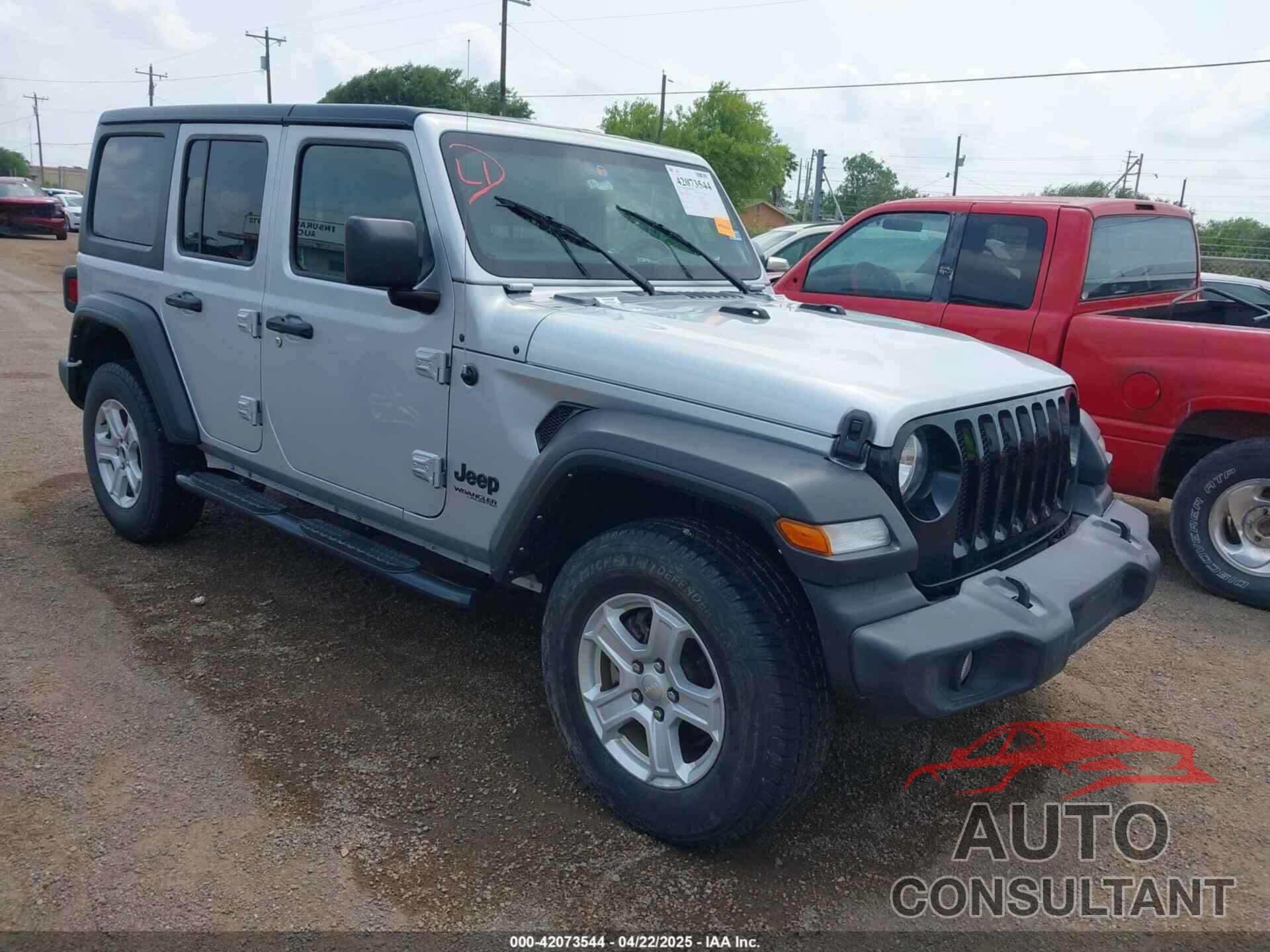 JEEP WRANGLER UNLIMITED 2022 - 1C4HJXDM4NW175782