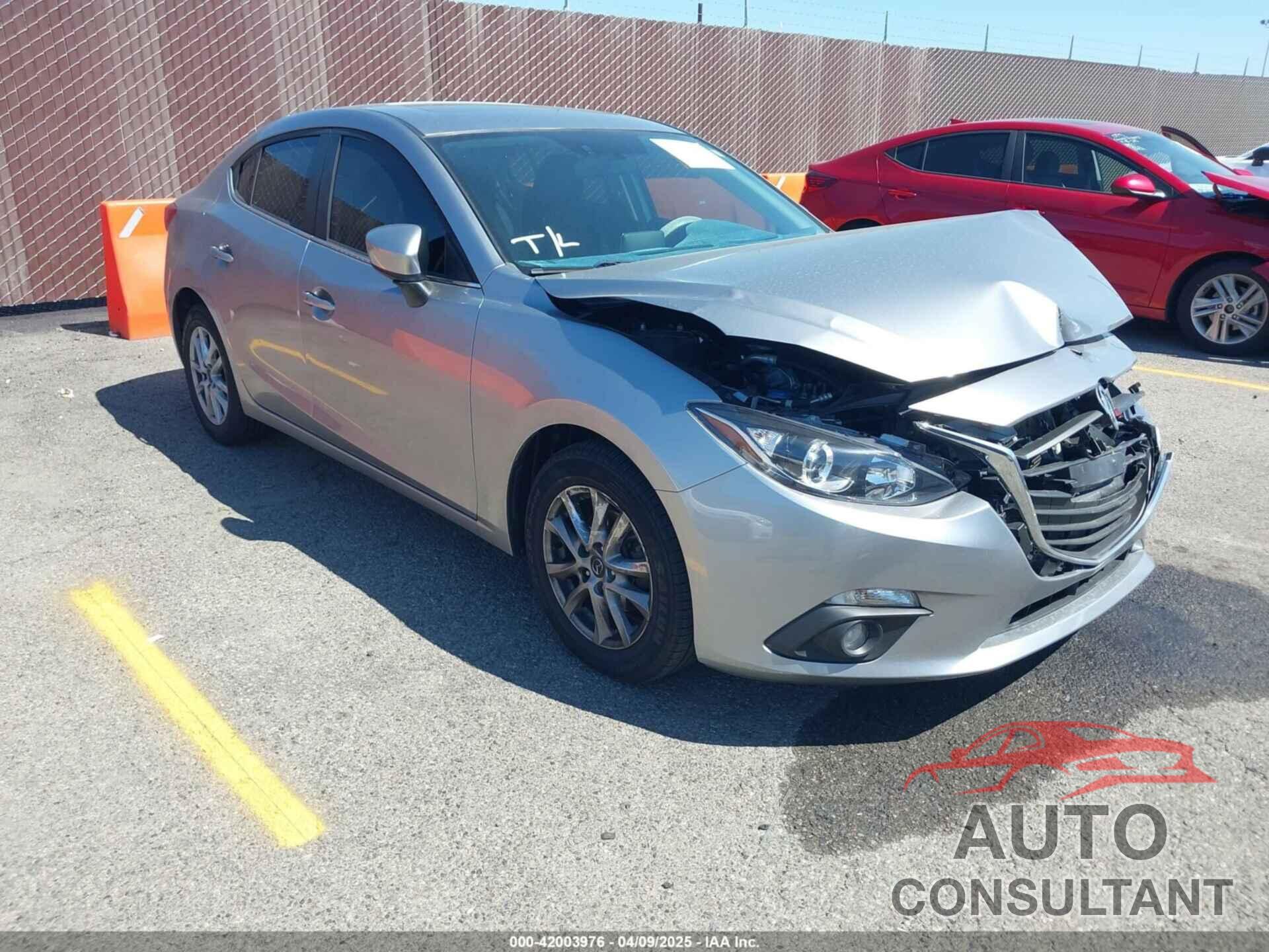 MAZDA MAZDA3 2016 - JM1BM1V73G1299609