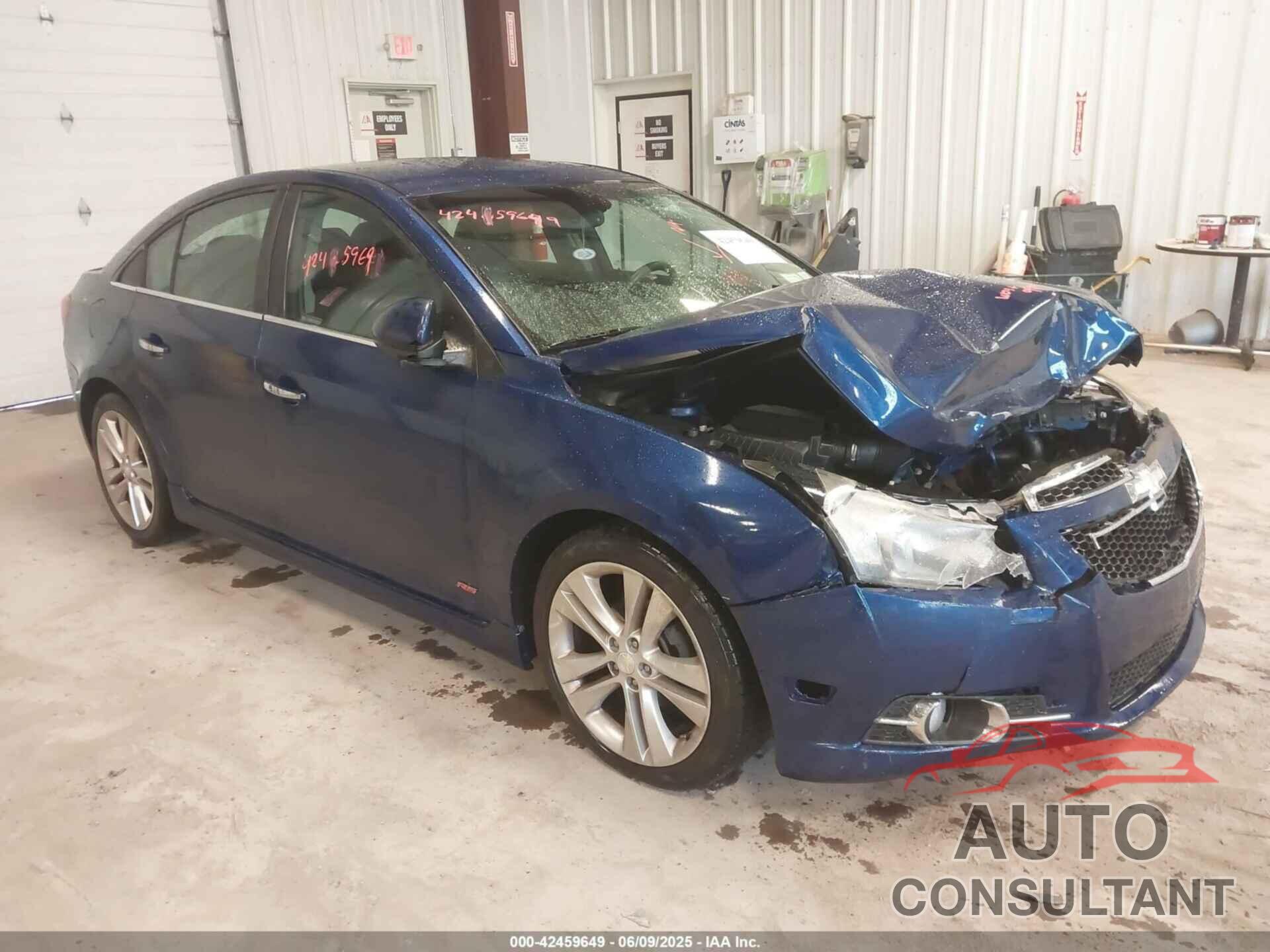CHEVROLET CRUZE 2012 - 1G1PH5SC2C7274512