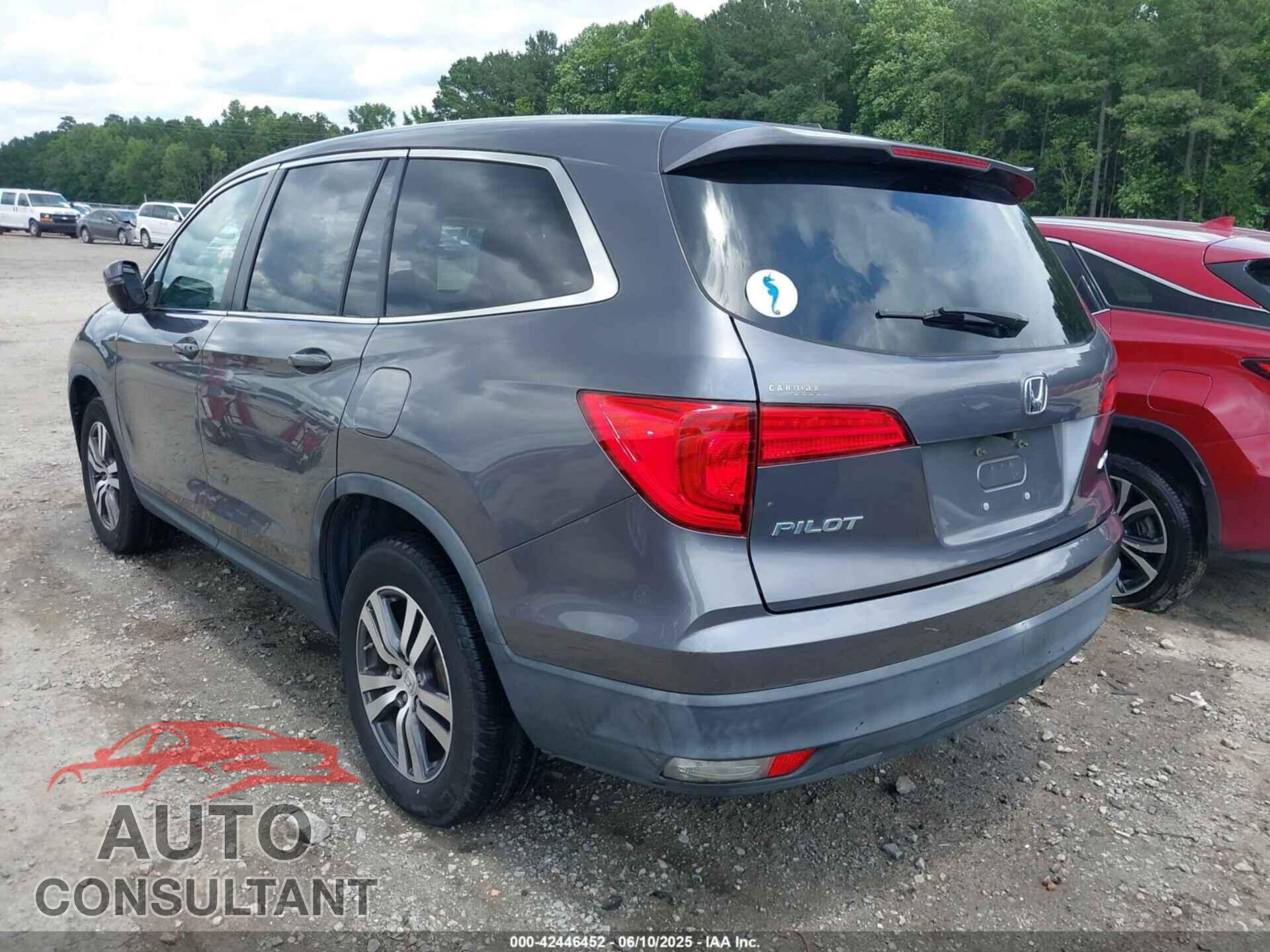 HONDA PILOT 2017 - 5FNYF6H77HB007143