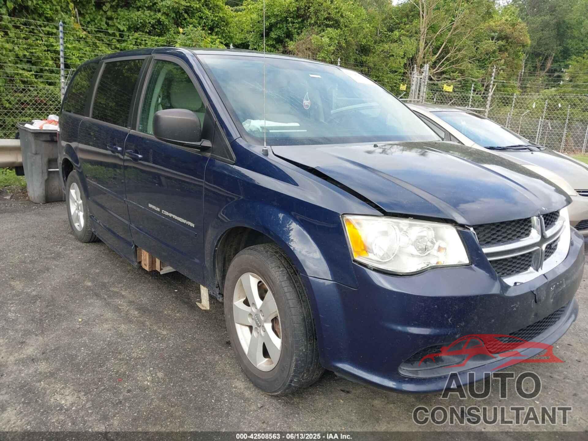 DODGE GRAND CARAVAN 2013 - 2C4RDGBG9DR772765