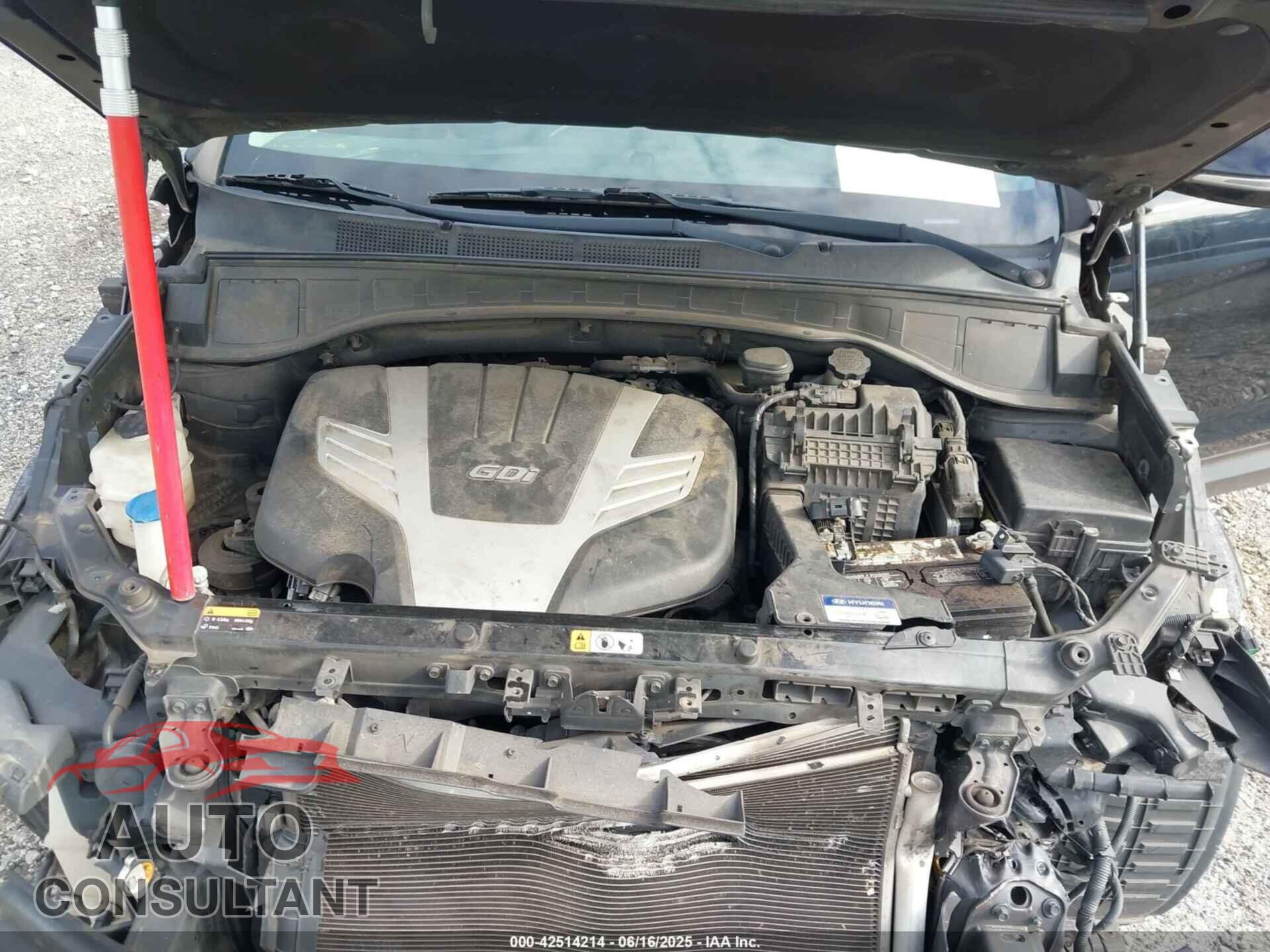 HYUNDAI SANTA FE 2013 - KM8SR4HF4DU011642