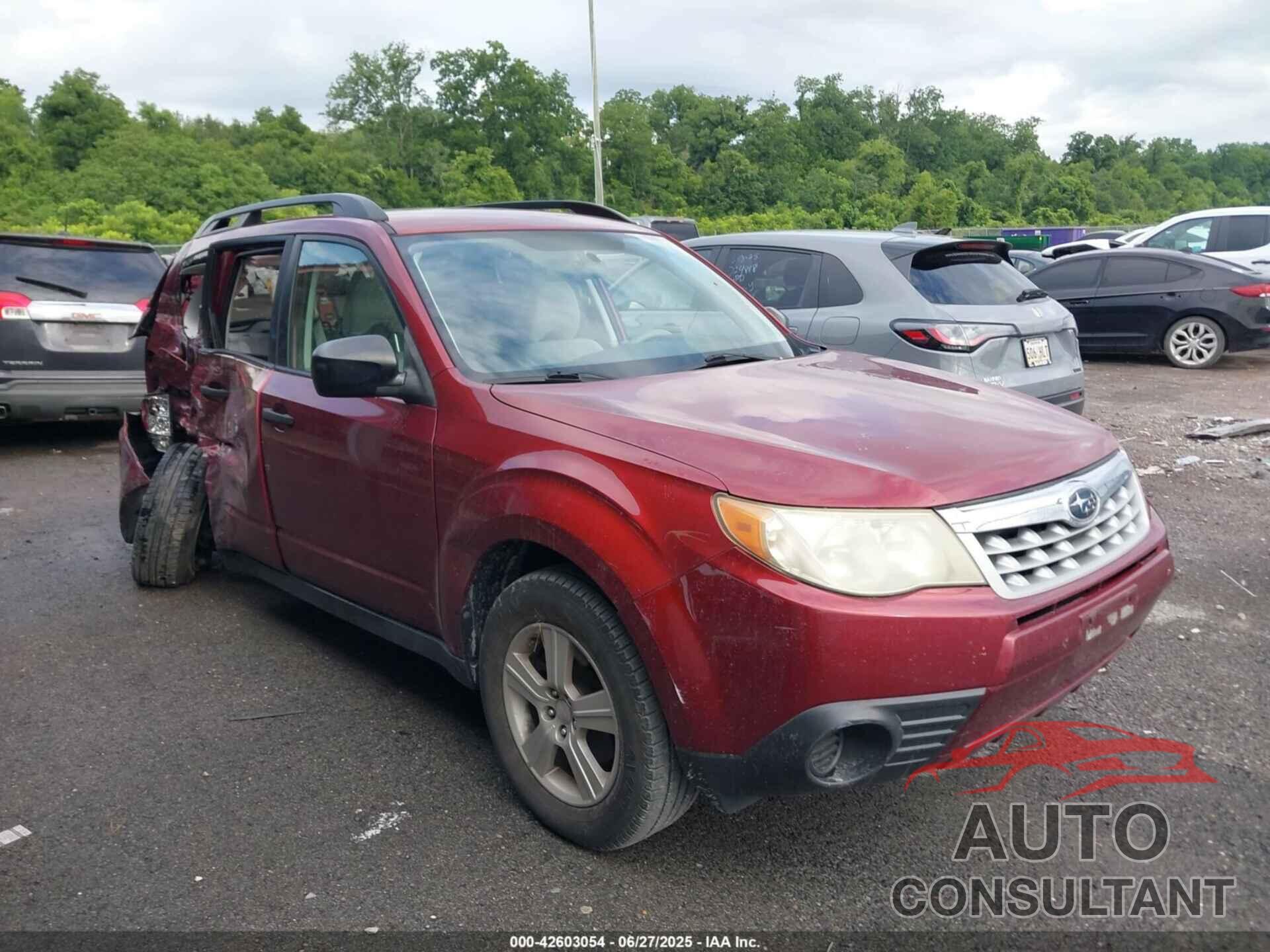 SUBARU FORESTER 2012 - JF2SHBBC1CH402783