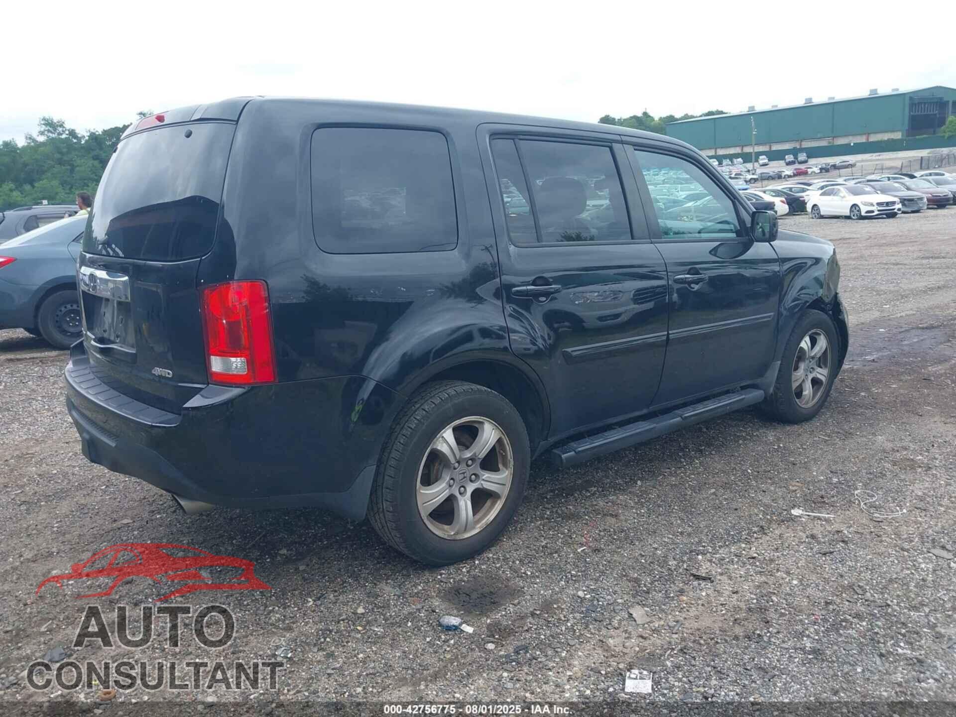 HONDA PILOT 2012 - 5FNYF4H47CB058175