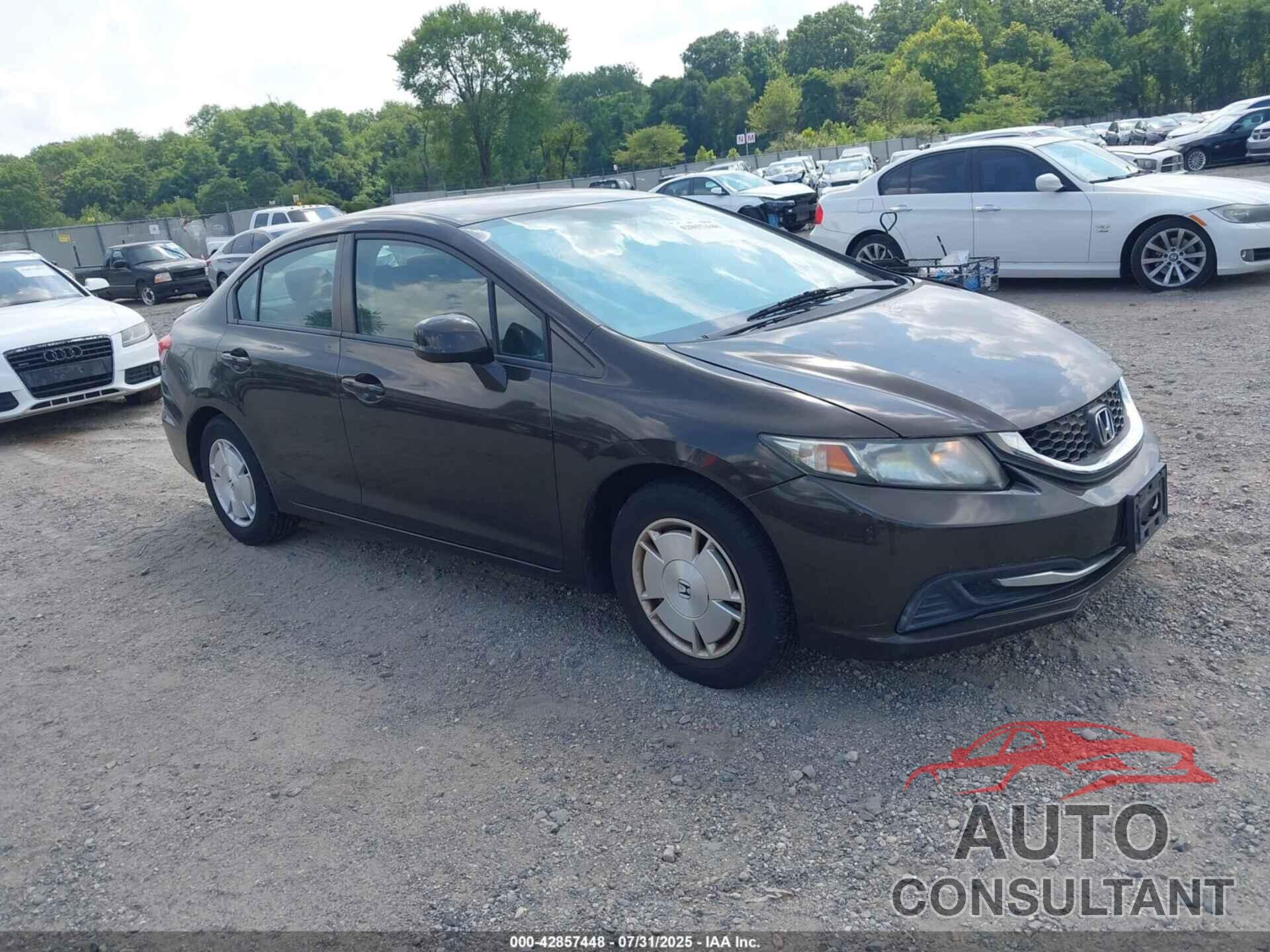 HONDA CIVIC 2013 - 2HGFB2F65DH533122